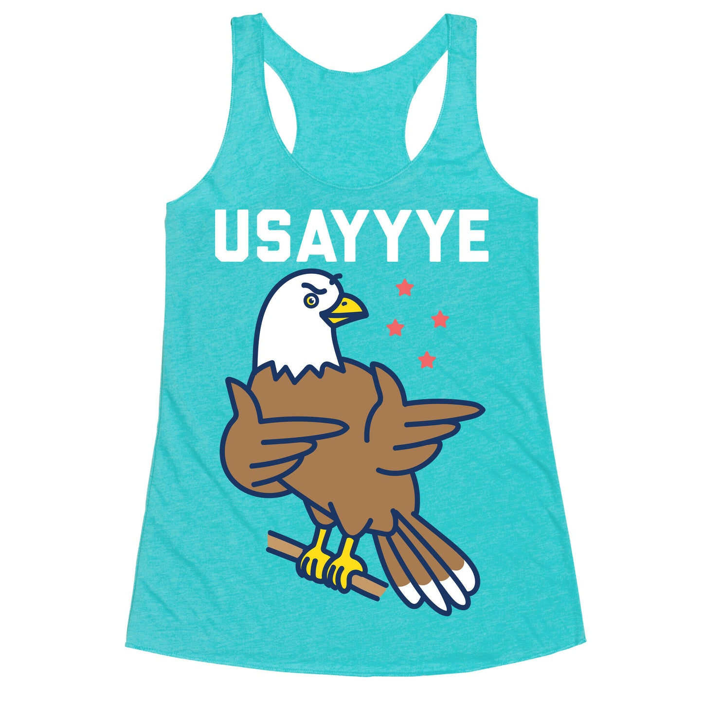 USAYYYE Bald Eagle Racerback Tank