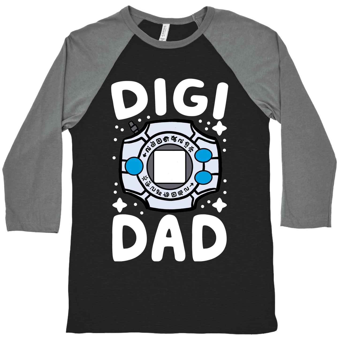 Digi Dad Baseball Tee