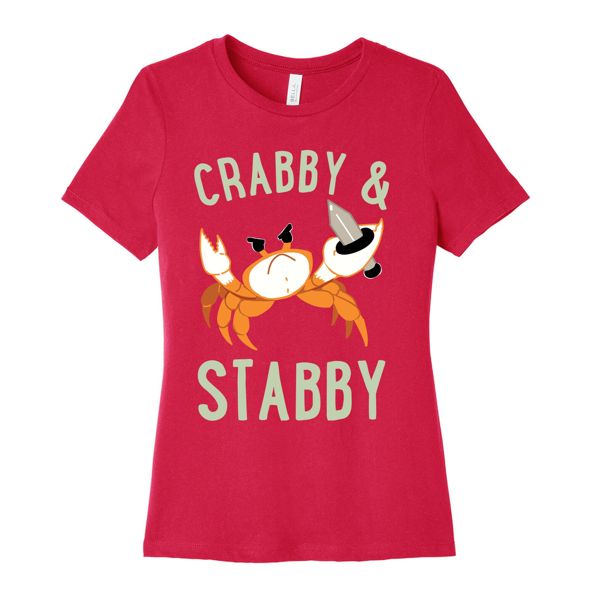 Crabby & Stabby Women's Cotton Tee