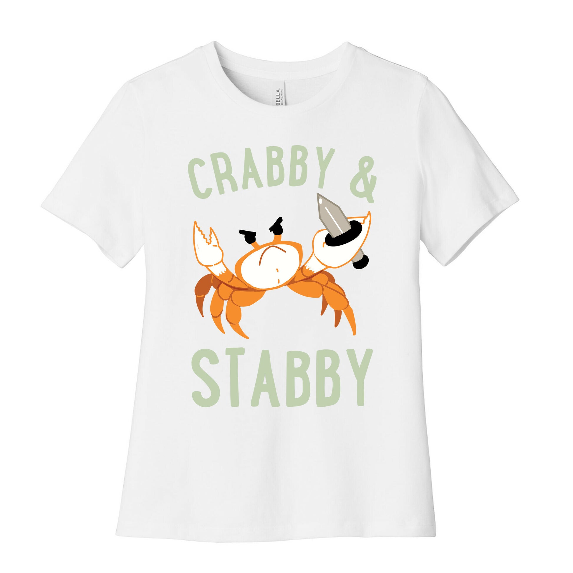 Crabby & Stabby Women's Cotton Tee