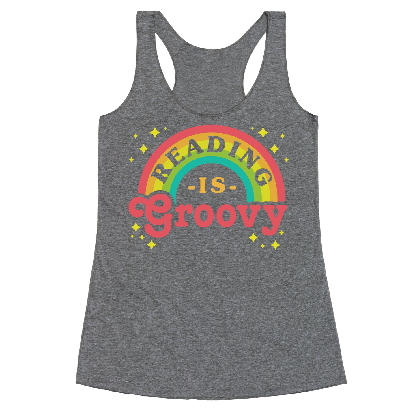 Reading is Groovy Racerback Tank