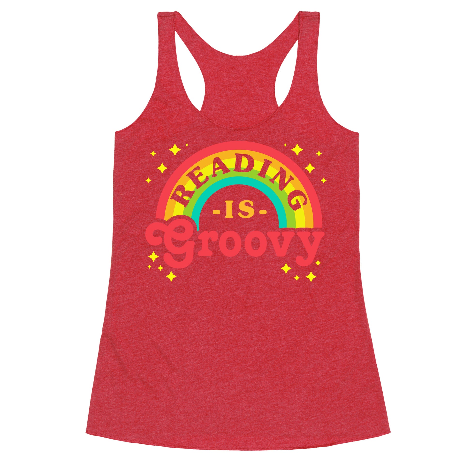 Reading is Groovy Racerback Tank