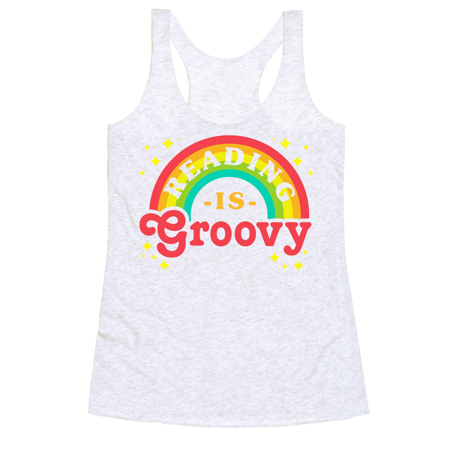 Reading is Groovy Racerback Tank