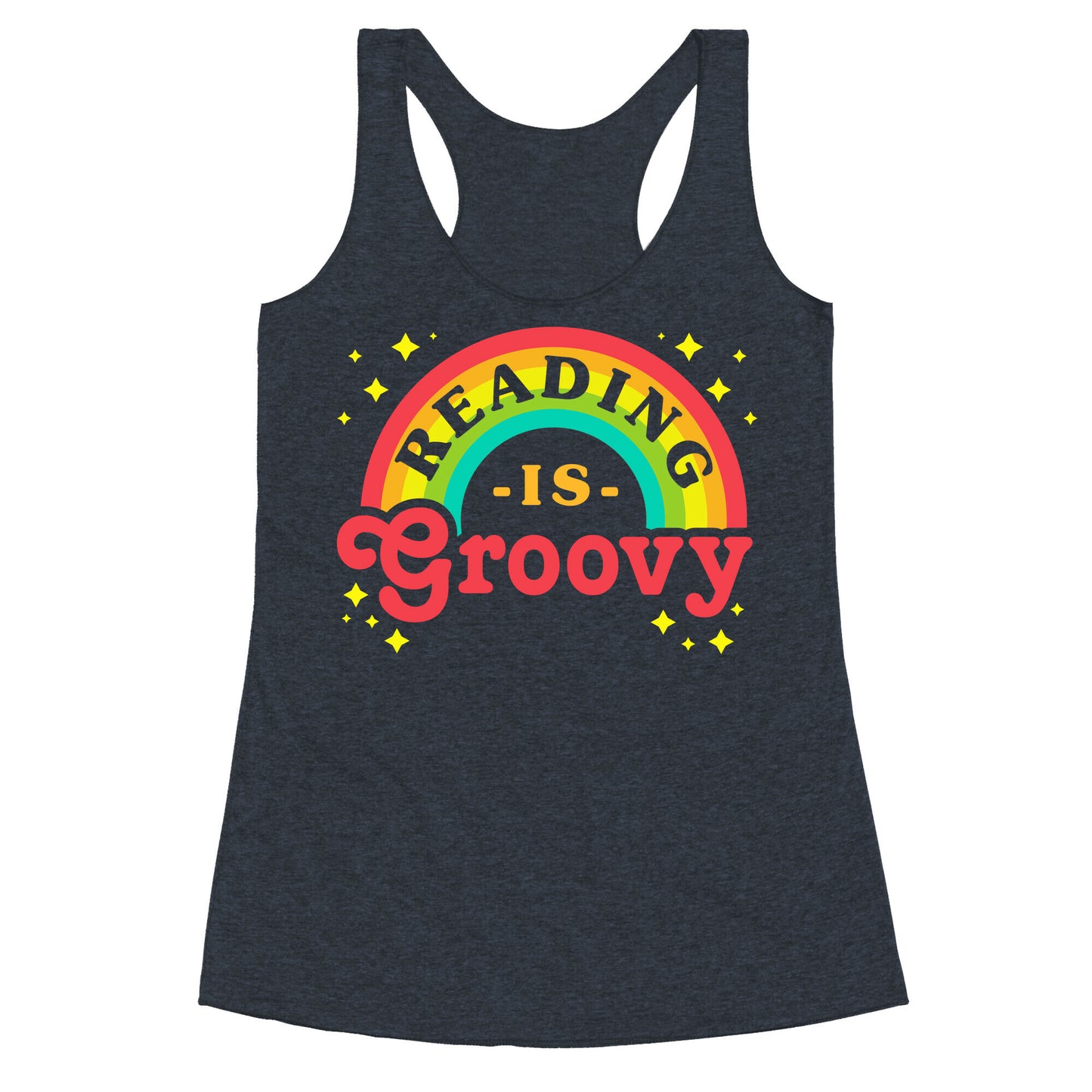 Reading is Groovy Racerback Tank