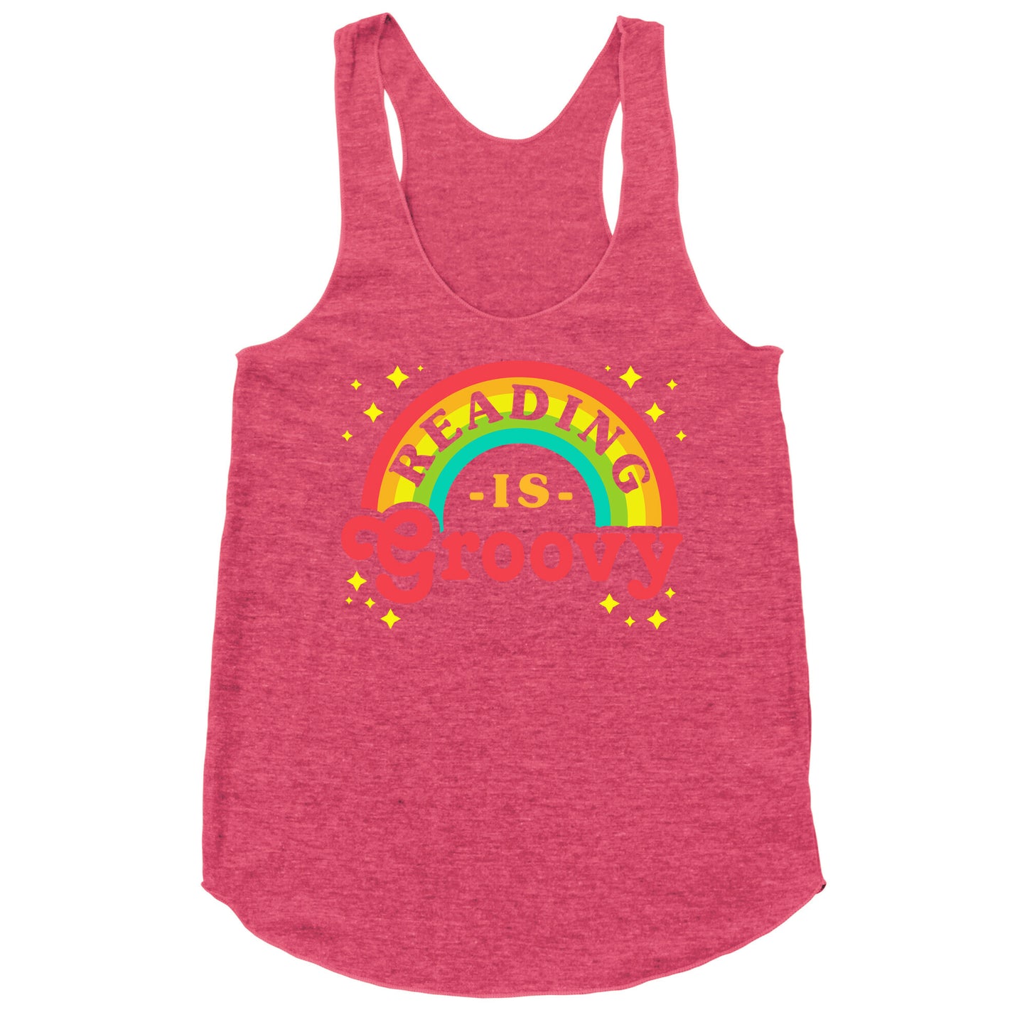 Reading is Groovy Racerback Tank
