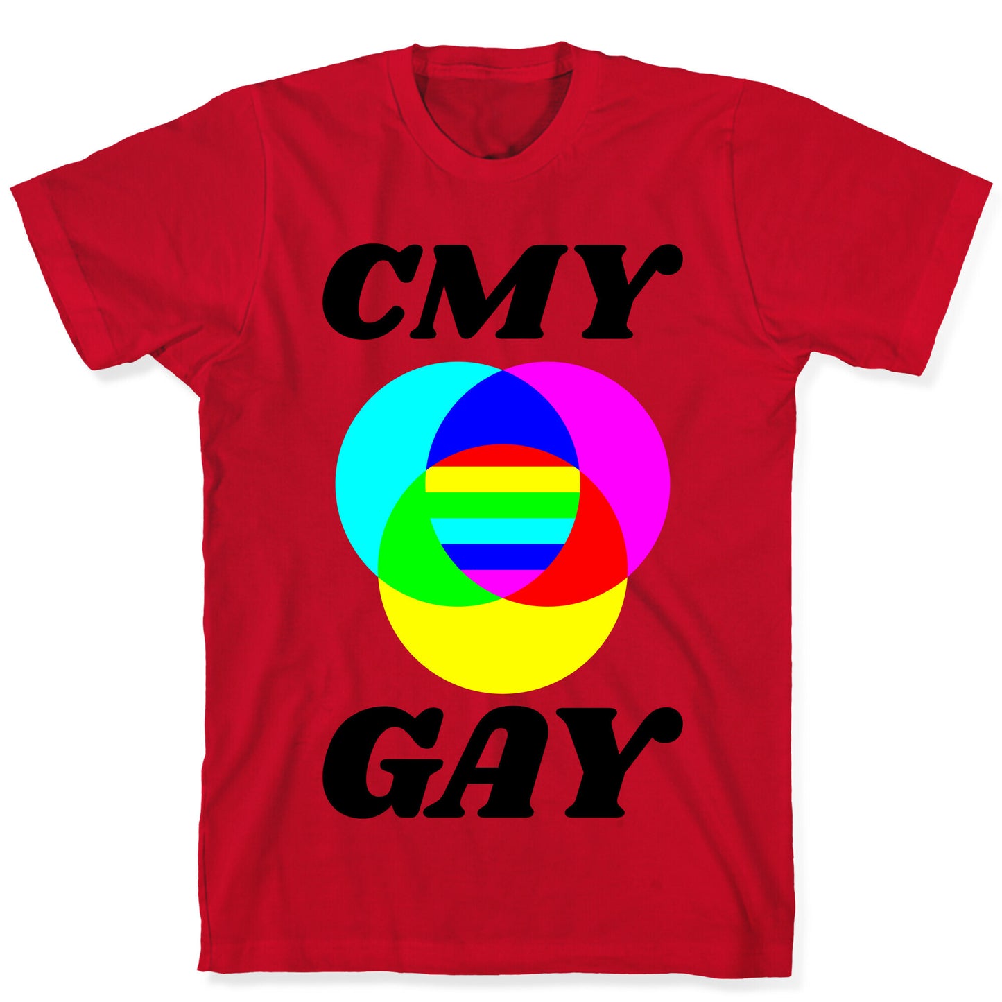 CMY Gay T-Shirt