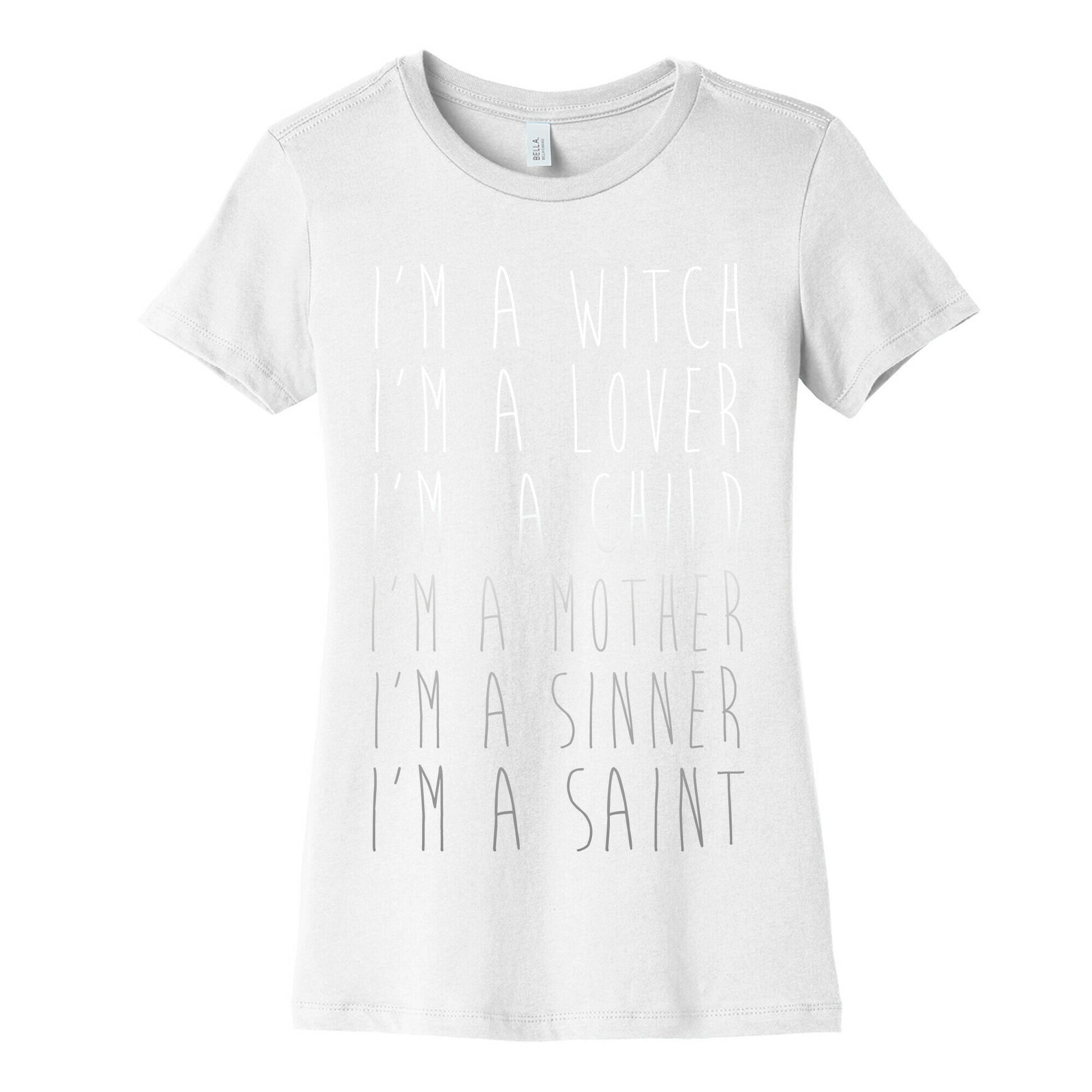 I'm a Witch, I'm a Lover Women's Cotton Tee