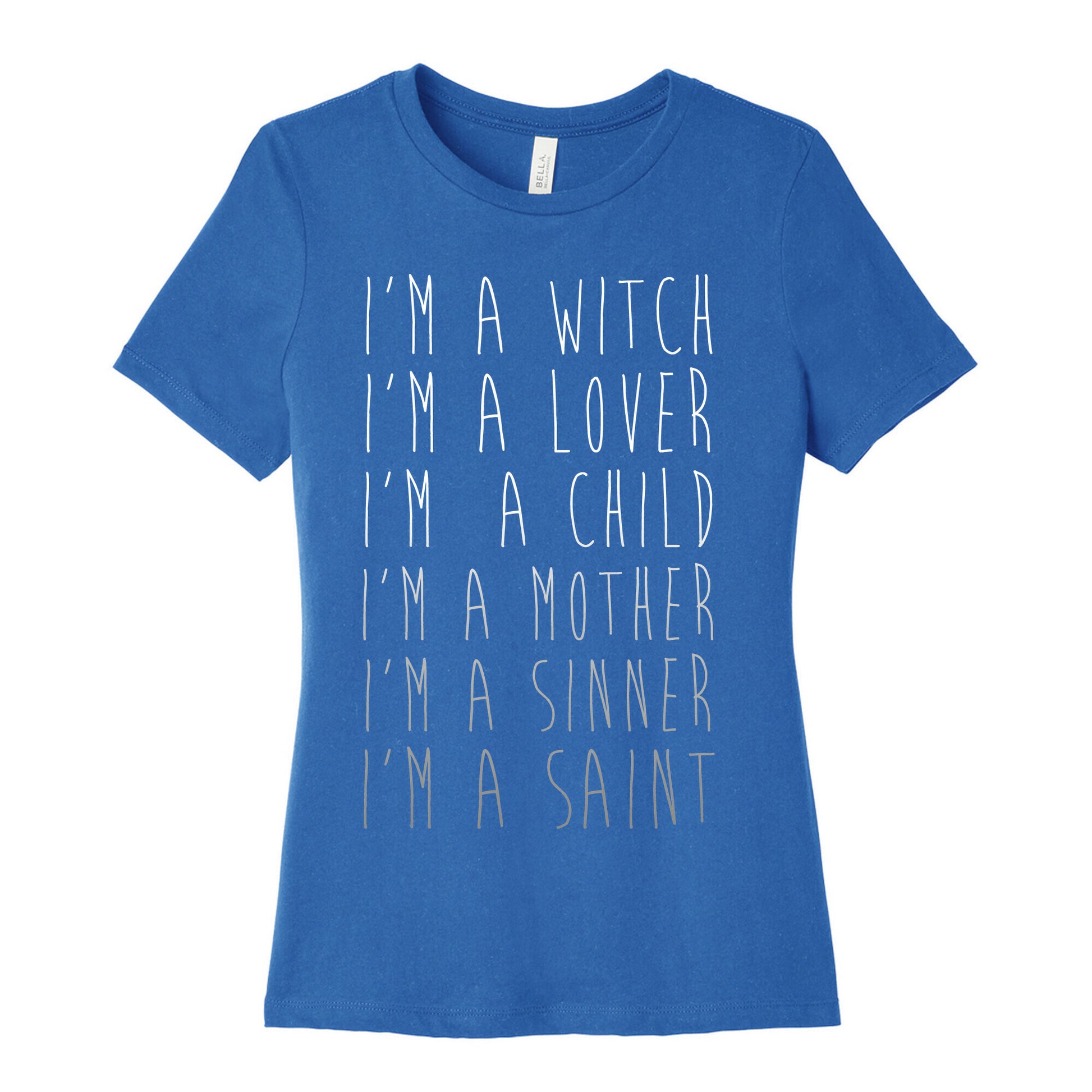 I'm a Witch, I'm a Lover Women's Cotton Tee