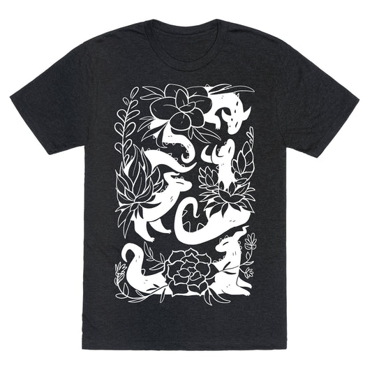 Succulent Dragons Unisex Triblend Tee