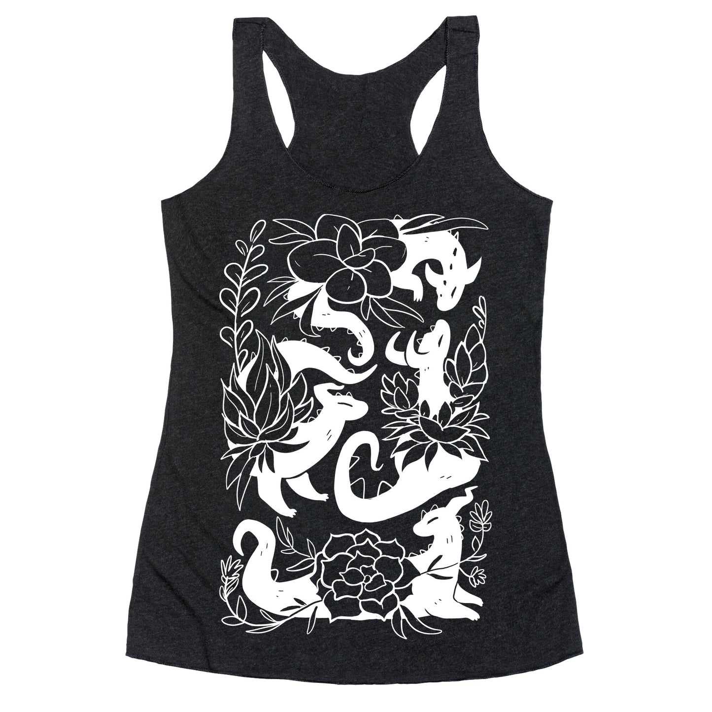 Succulent Dragons Racerback Tank