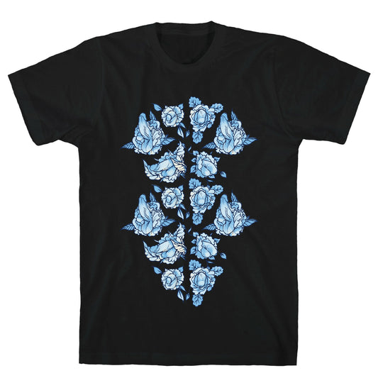 Floral Penis Collage T-Shirt