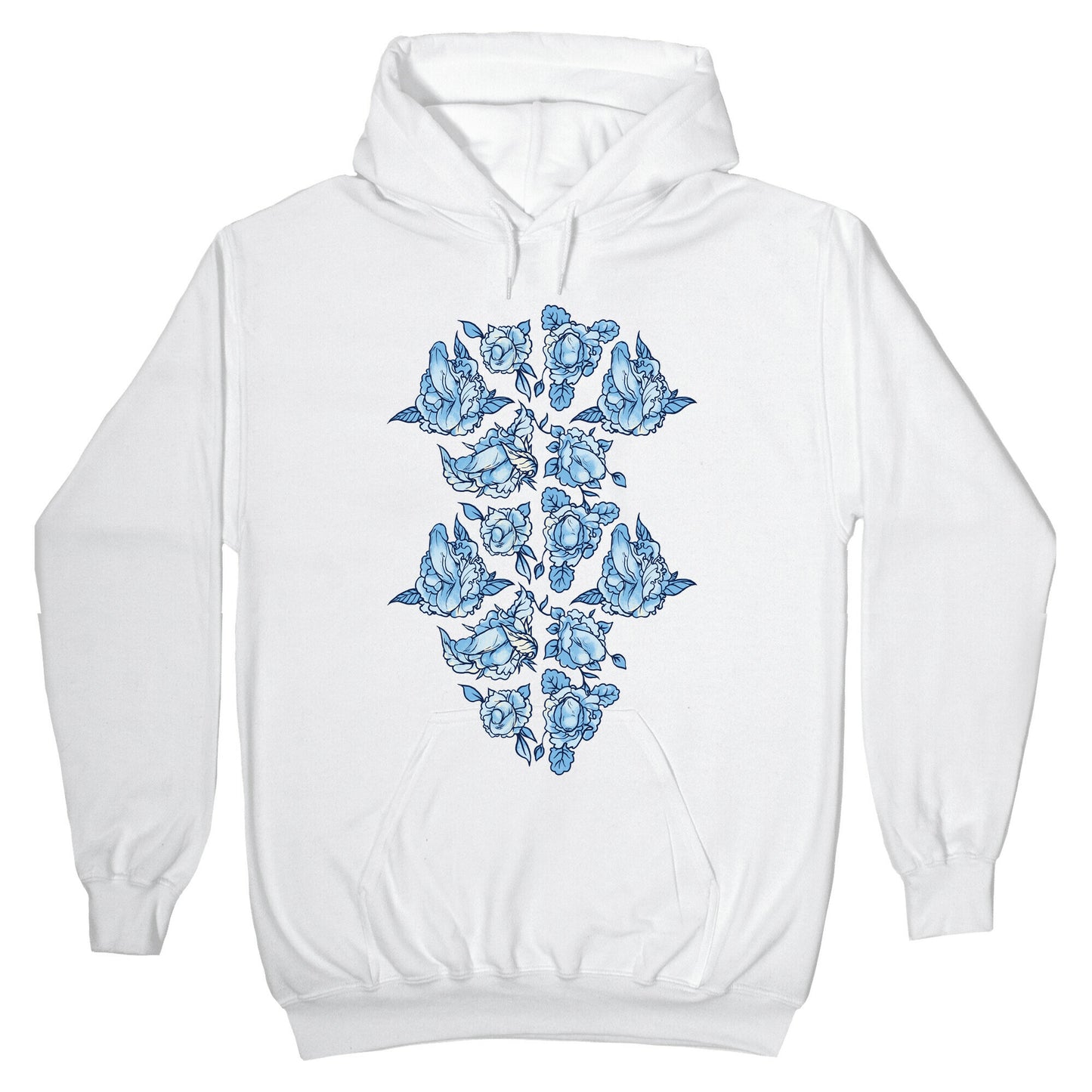 Floral Penis Collage Hoodie