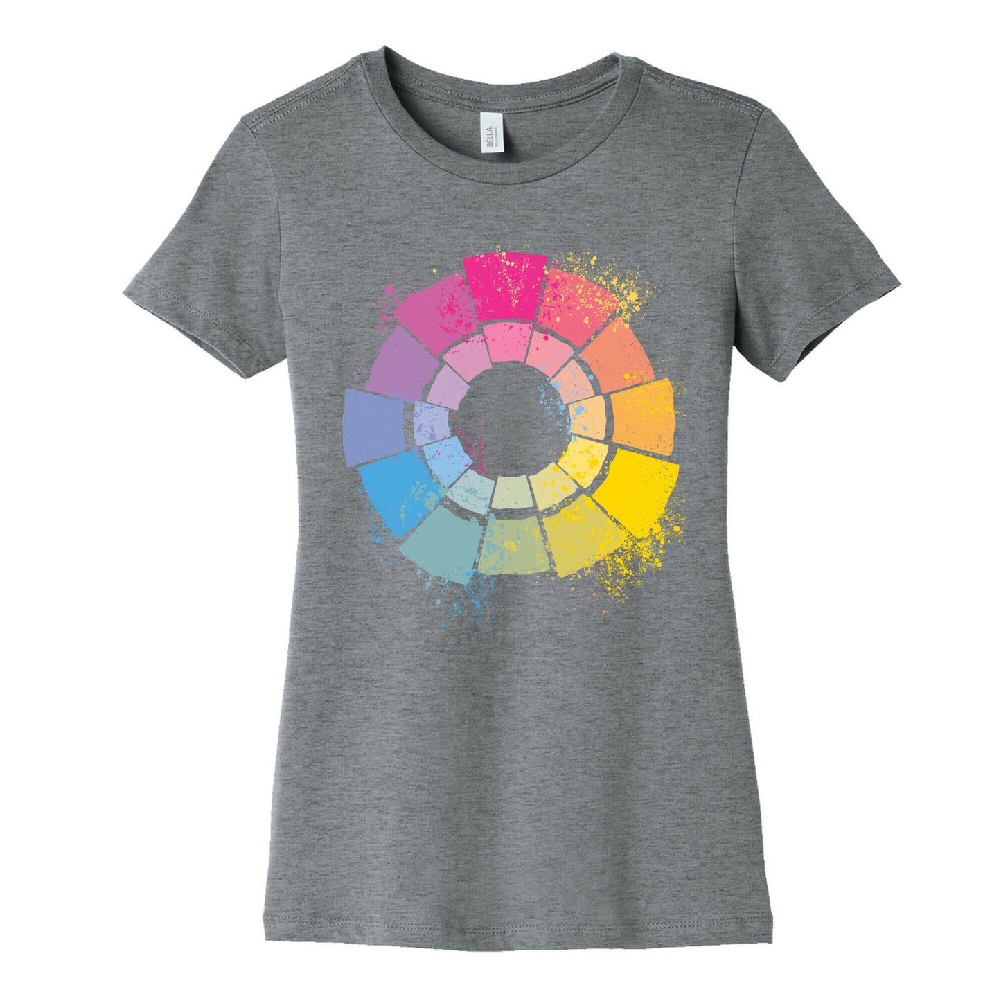 Pan Pride Color Wheel Women's Cotton Tee