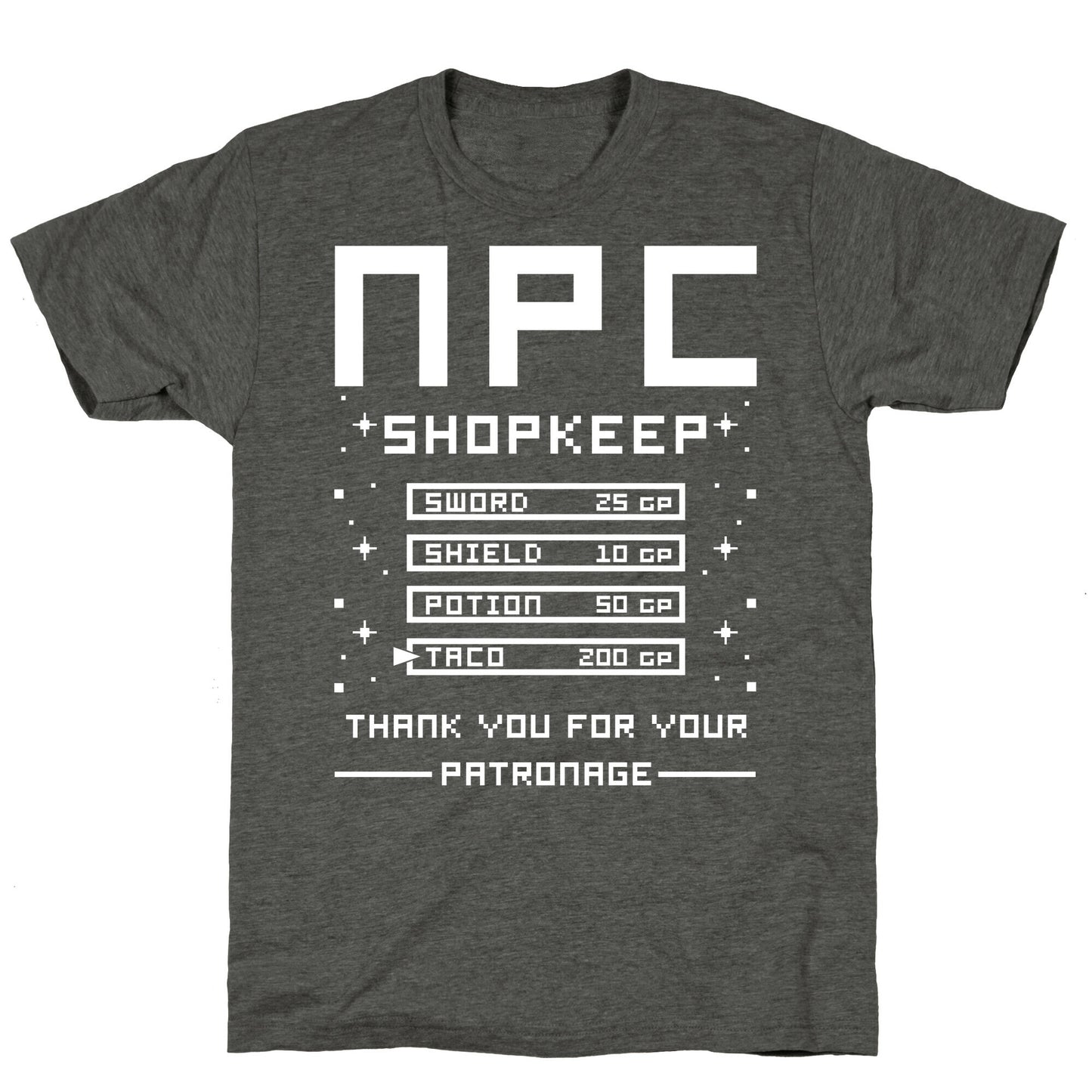 NPC ShopKeep Unisex Triblend Tee