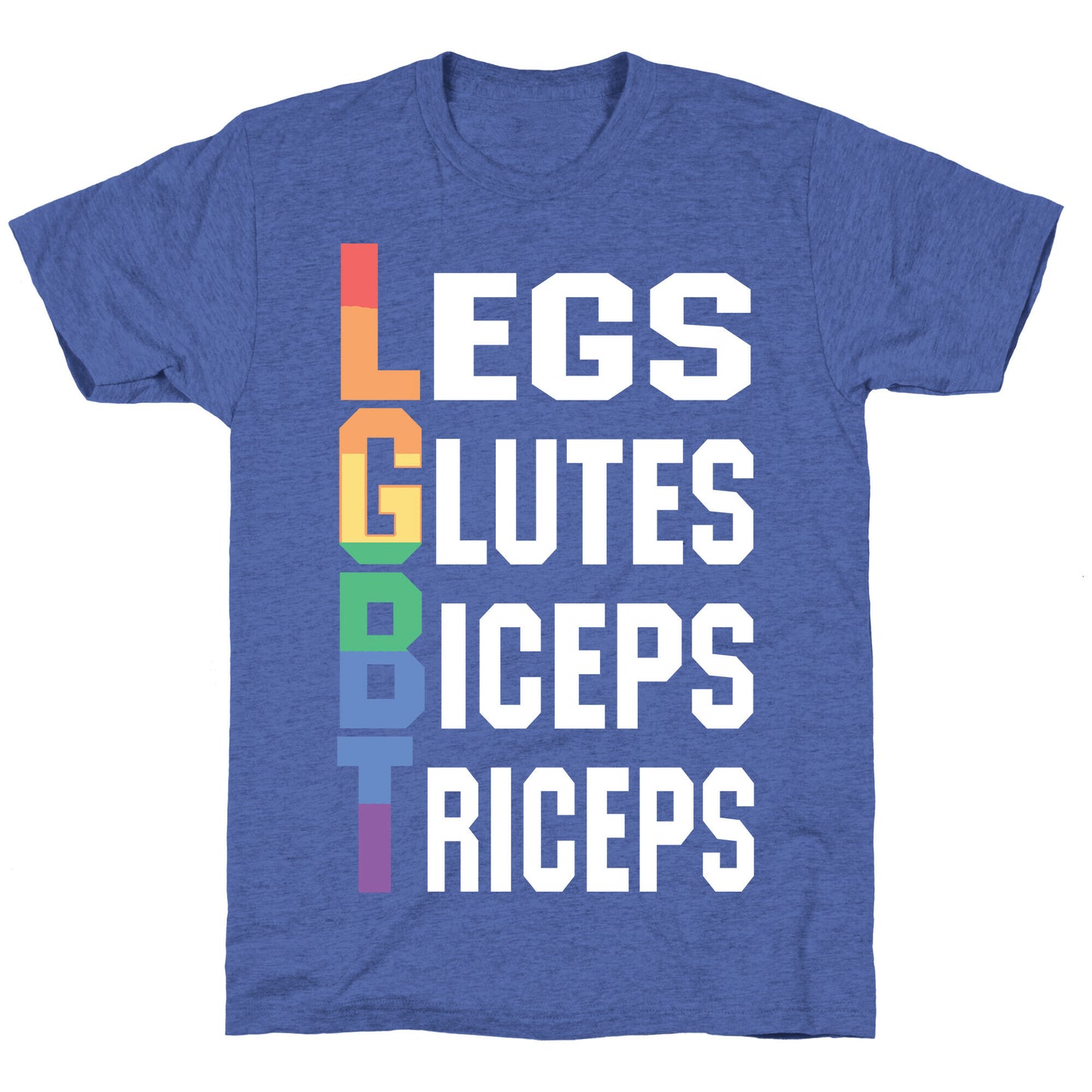 LGBT fitness Unisex Triblend Tee