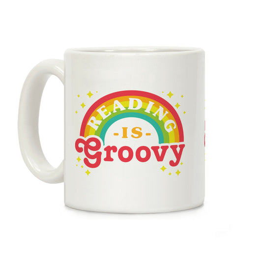 Reading is Groovy Coffee Mug
