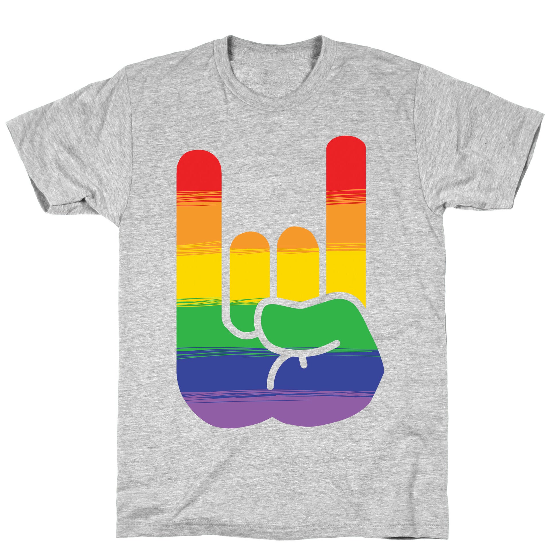 Rock On Gay Pride T-Shirt