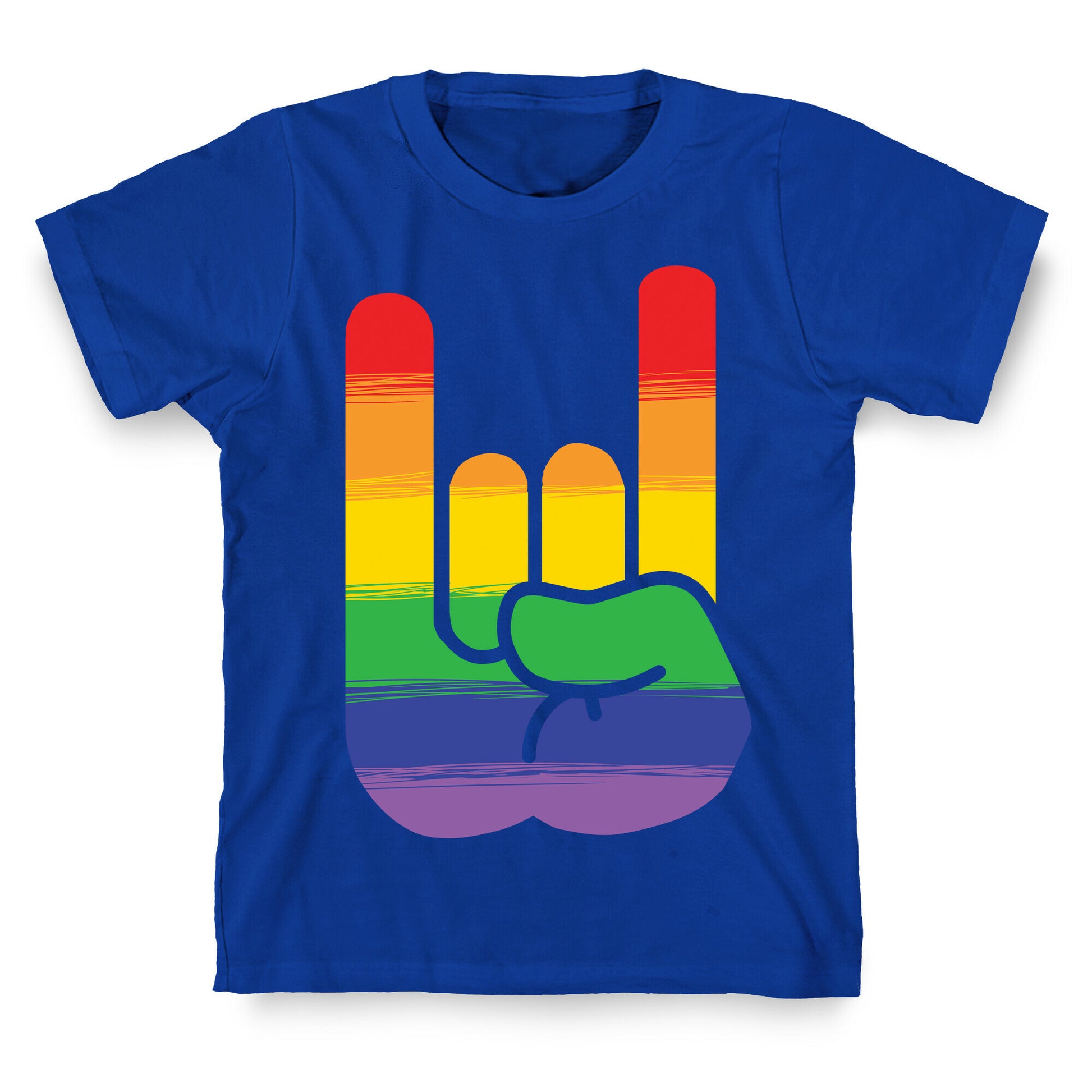 Rock On Gay Pride T-Shirt