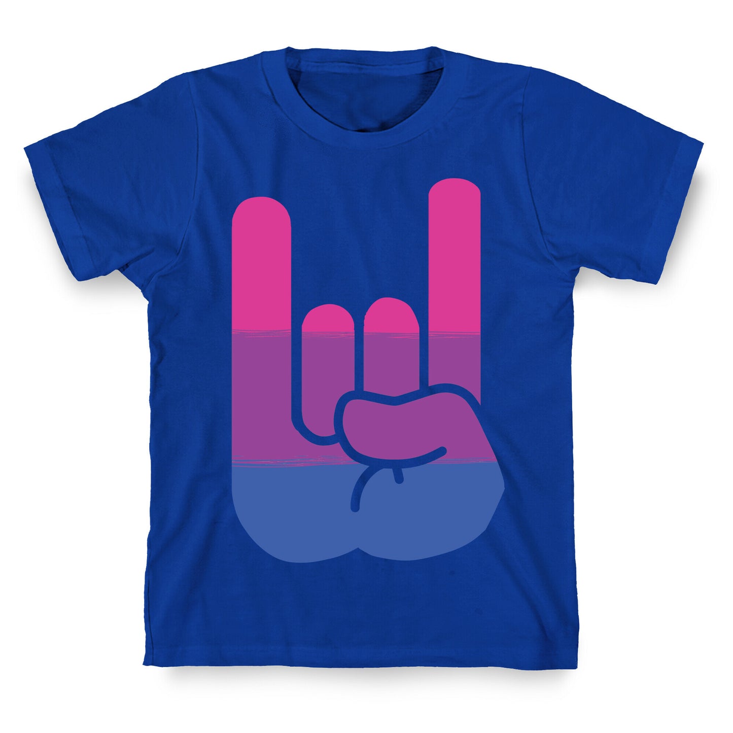 Rock On Bi Pride T-Shirt