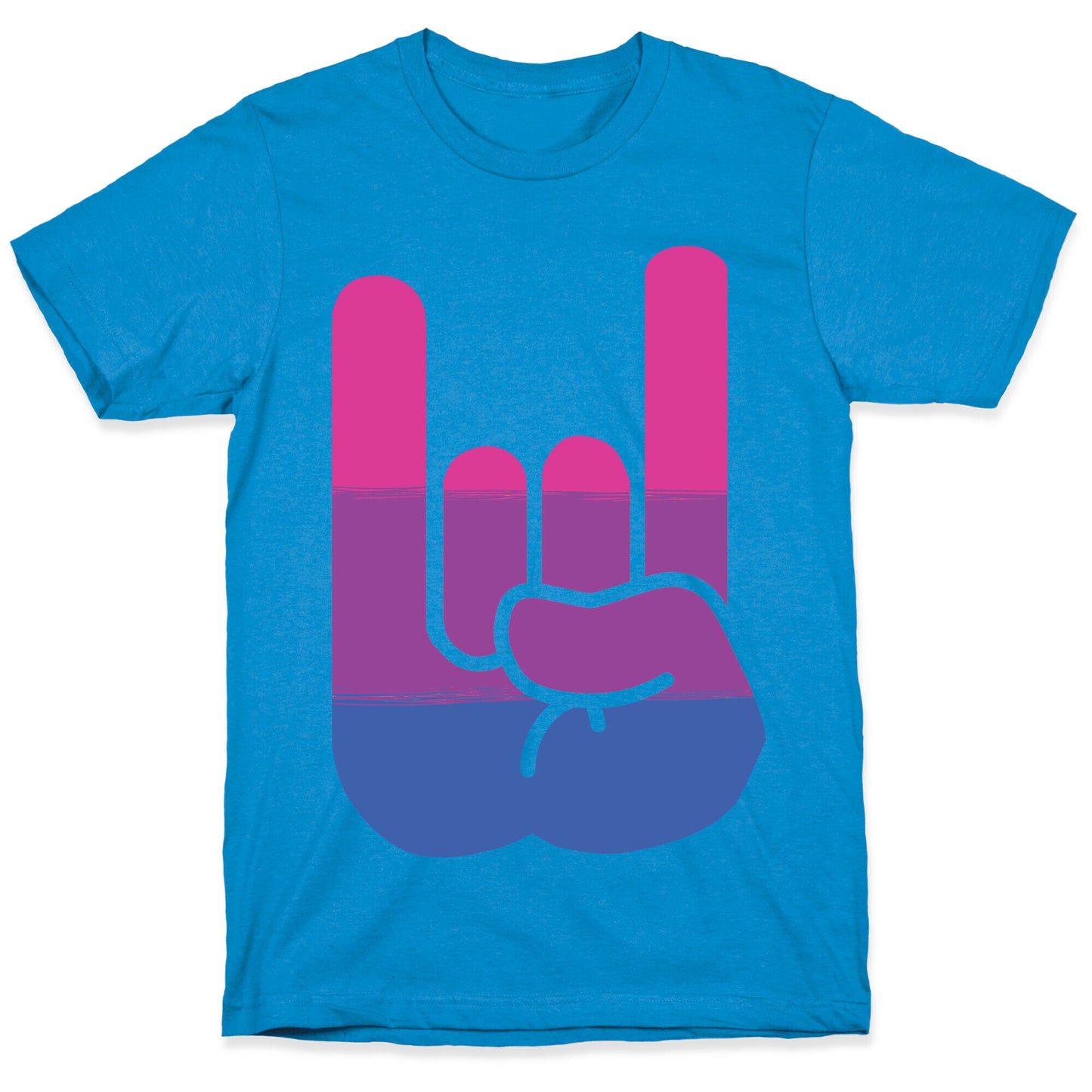 Rock On Bi Pride T-Shirt
