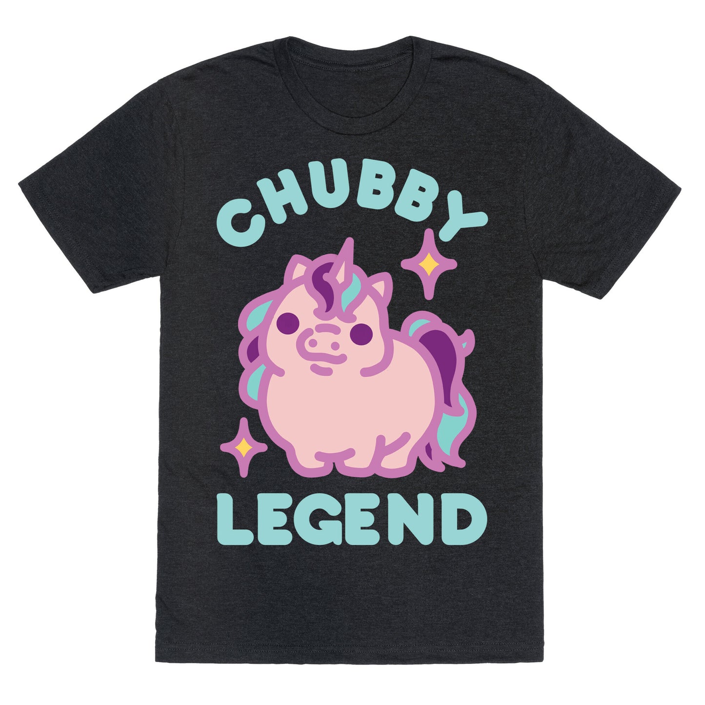 Chubby Legend Unicorn Unisex Triblend Tee
