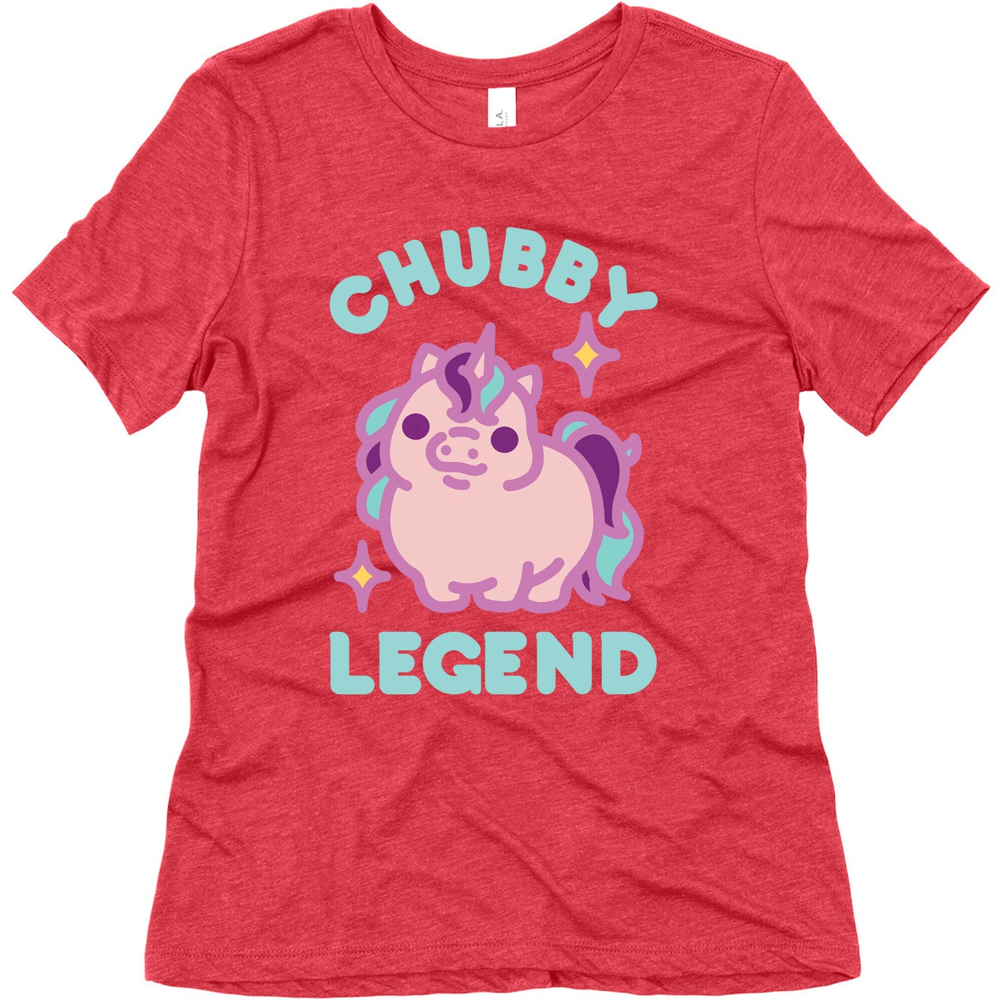 Chubby Legend Unicorn Women's Triblend Tee