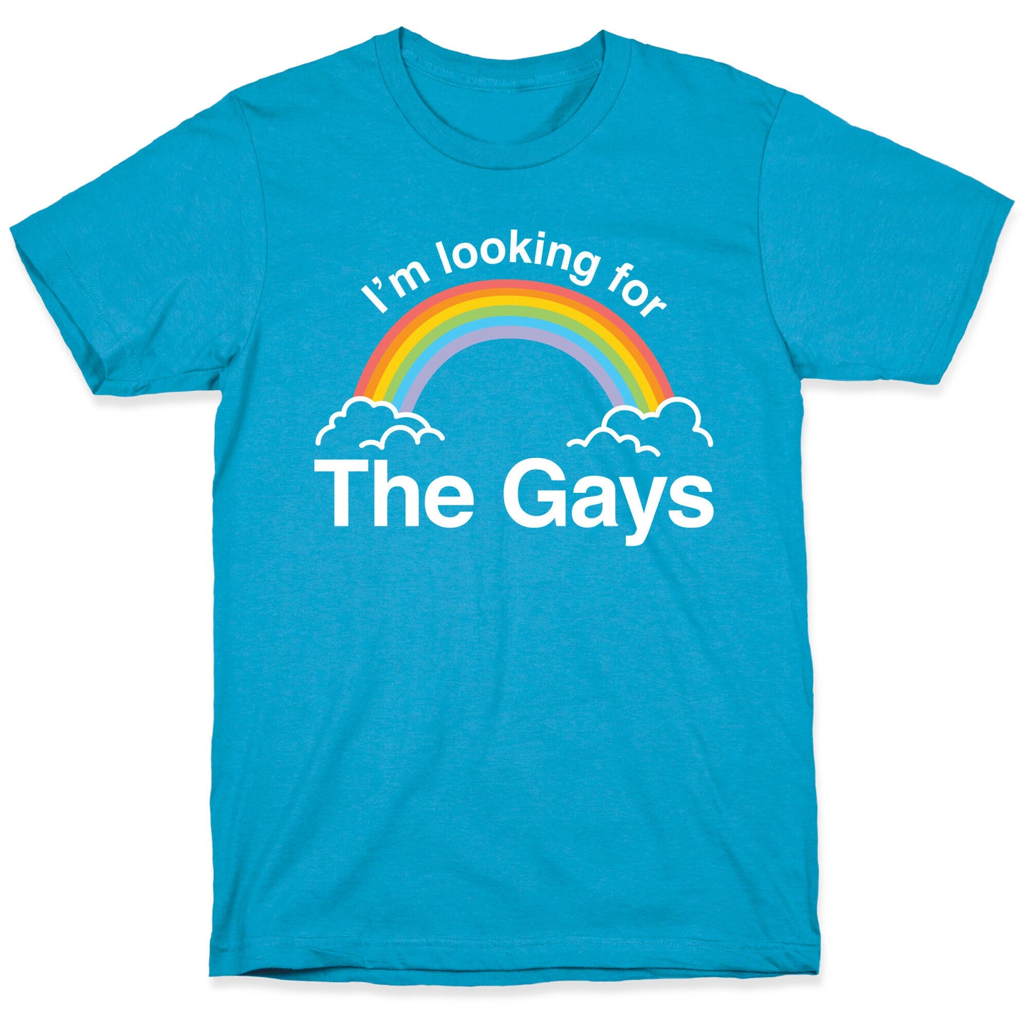 I'm Looking For The Gays Unisex Triblend Tee