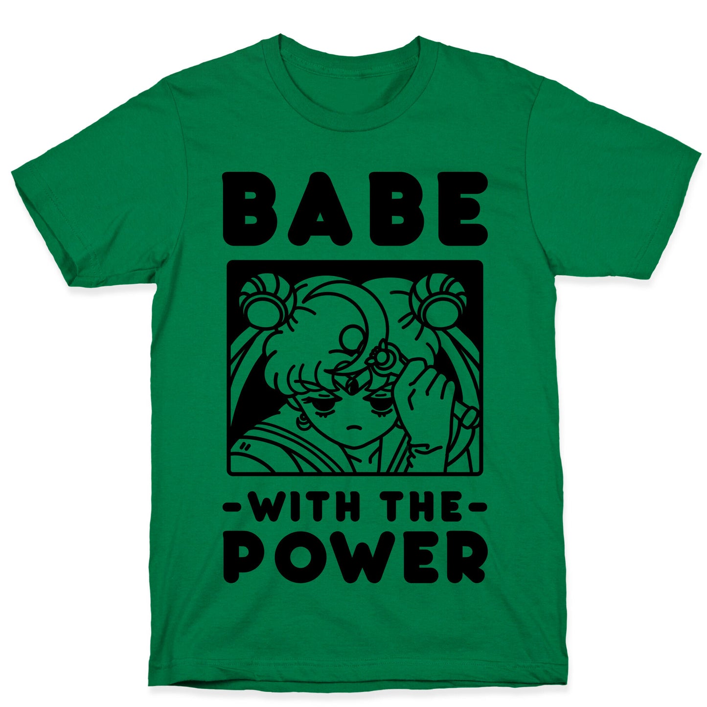 Babe With the Power Sailor Moon T-Shirt