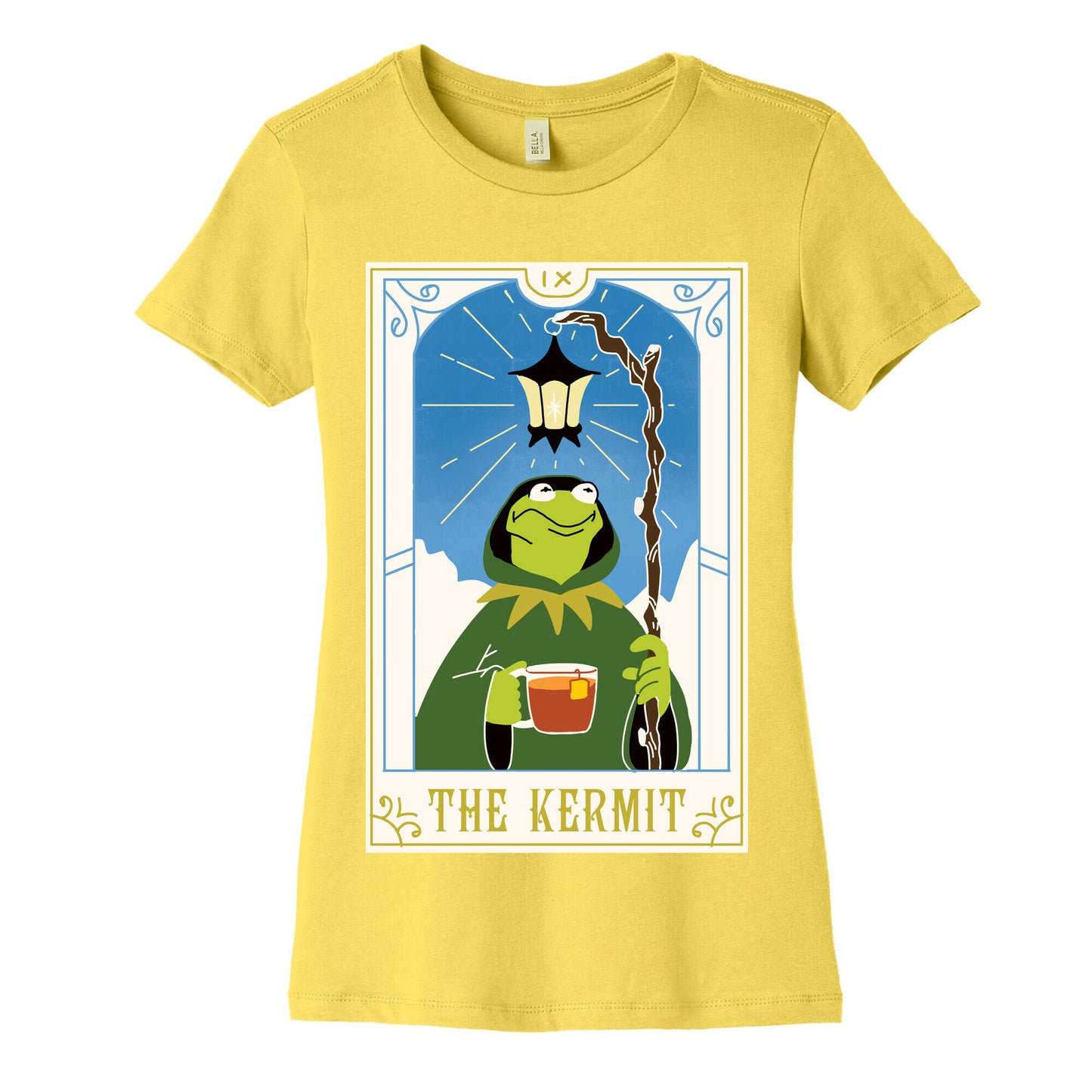 The Kermit Tarot Card Women's Cotton Tee