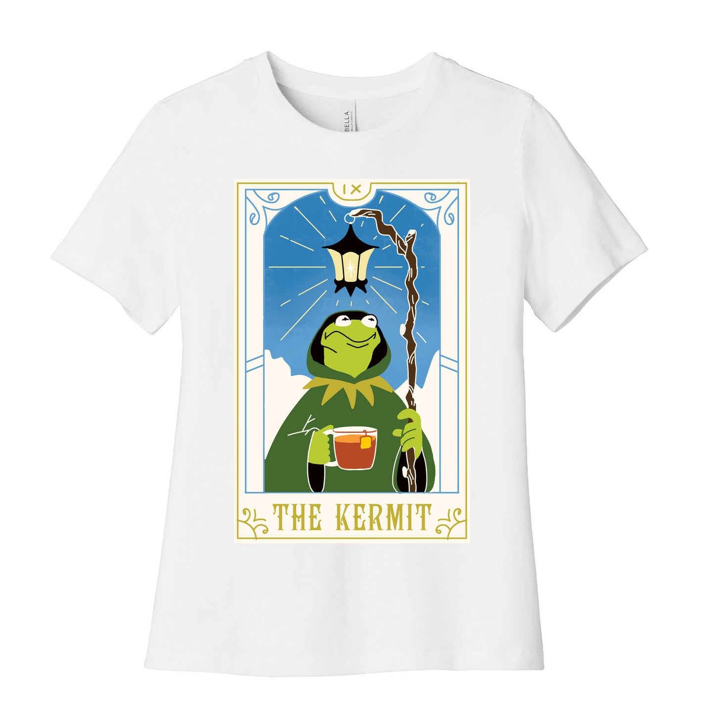 The Kermit Tarot Card Women's Cotton Tee