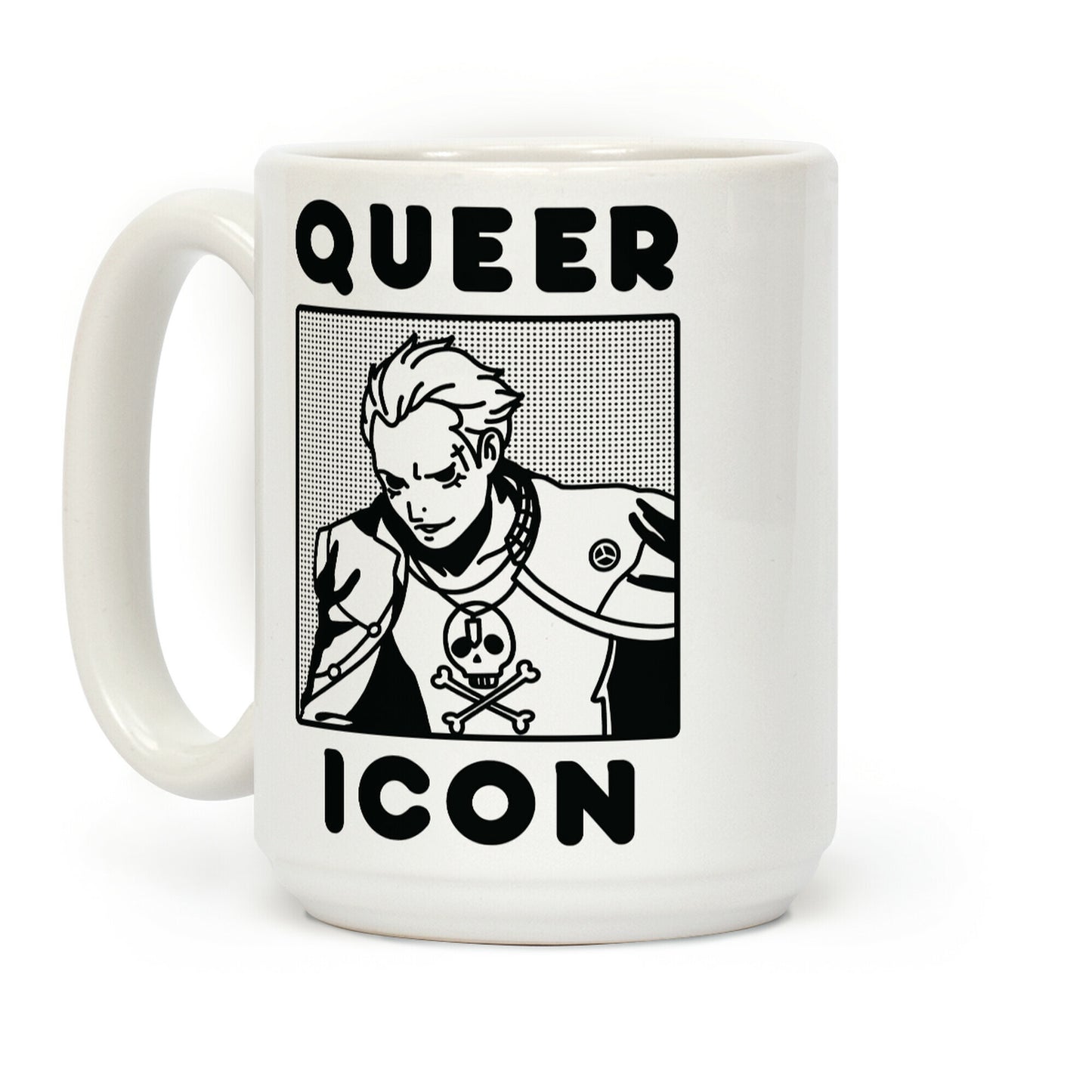 Queer Icon Kanji Coffee Mug
