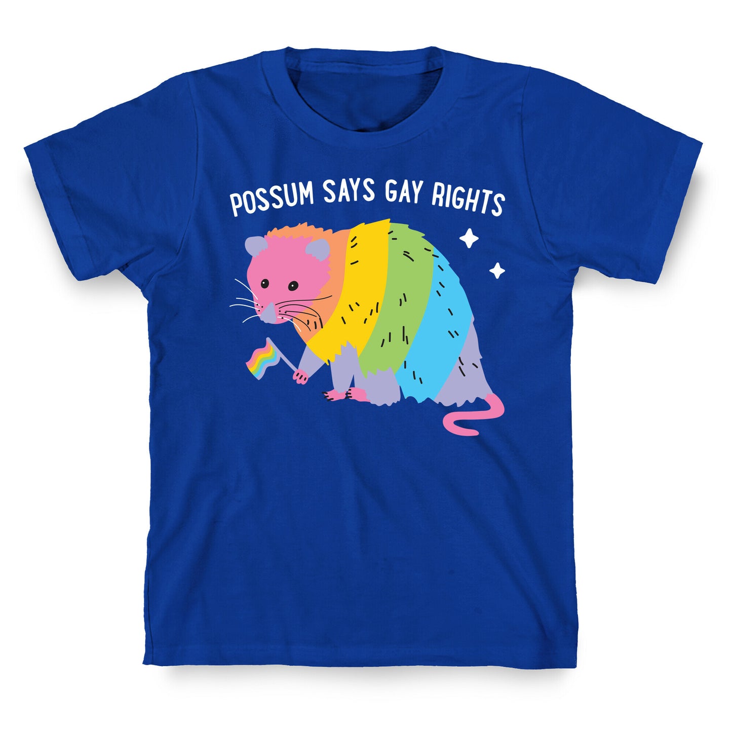 Possum Says Gay Rights T-Shirt