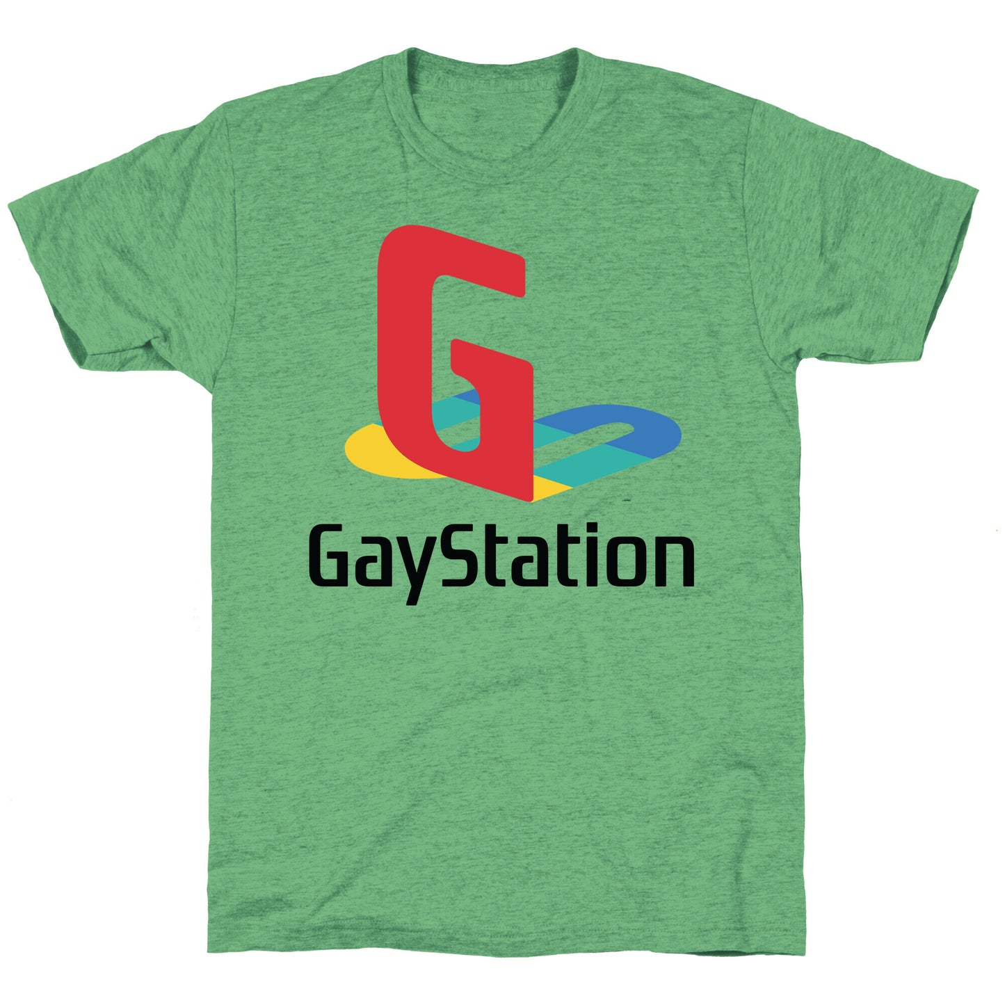 Gay Station Unisex Triblend Tee