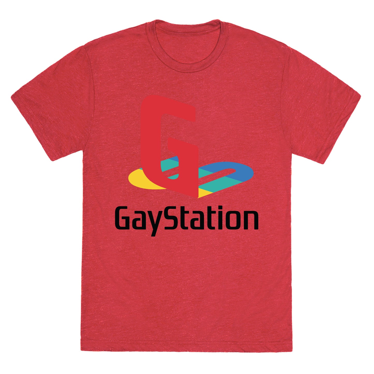 Gay Station Unisex Triblend Tee