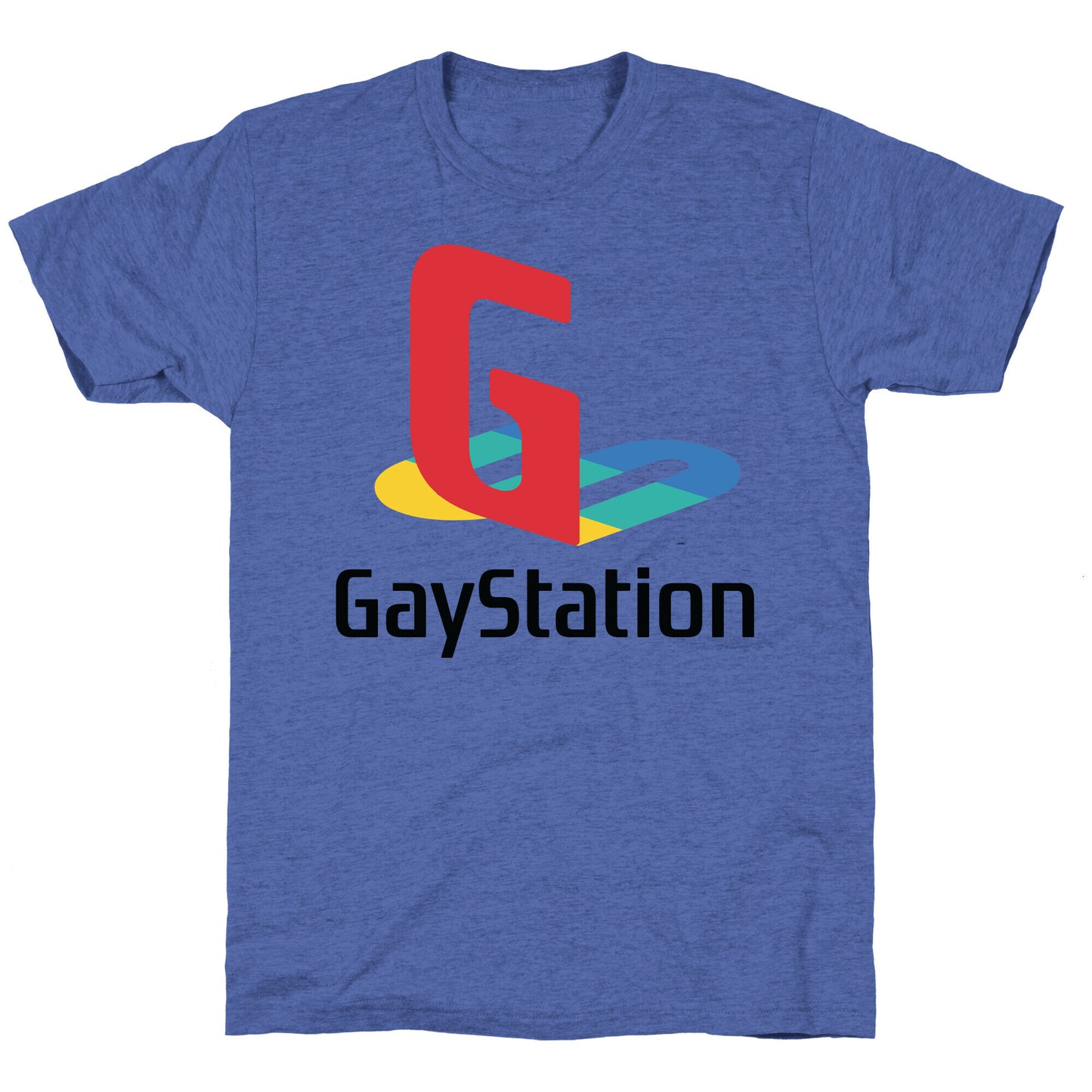 Gay Station Unisex Triblend Tee