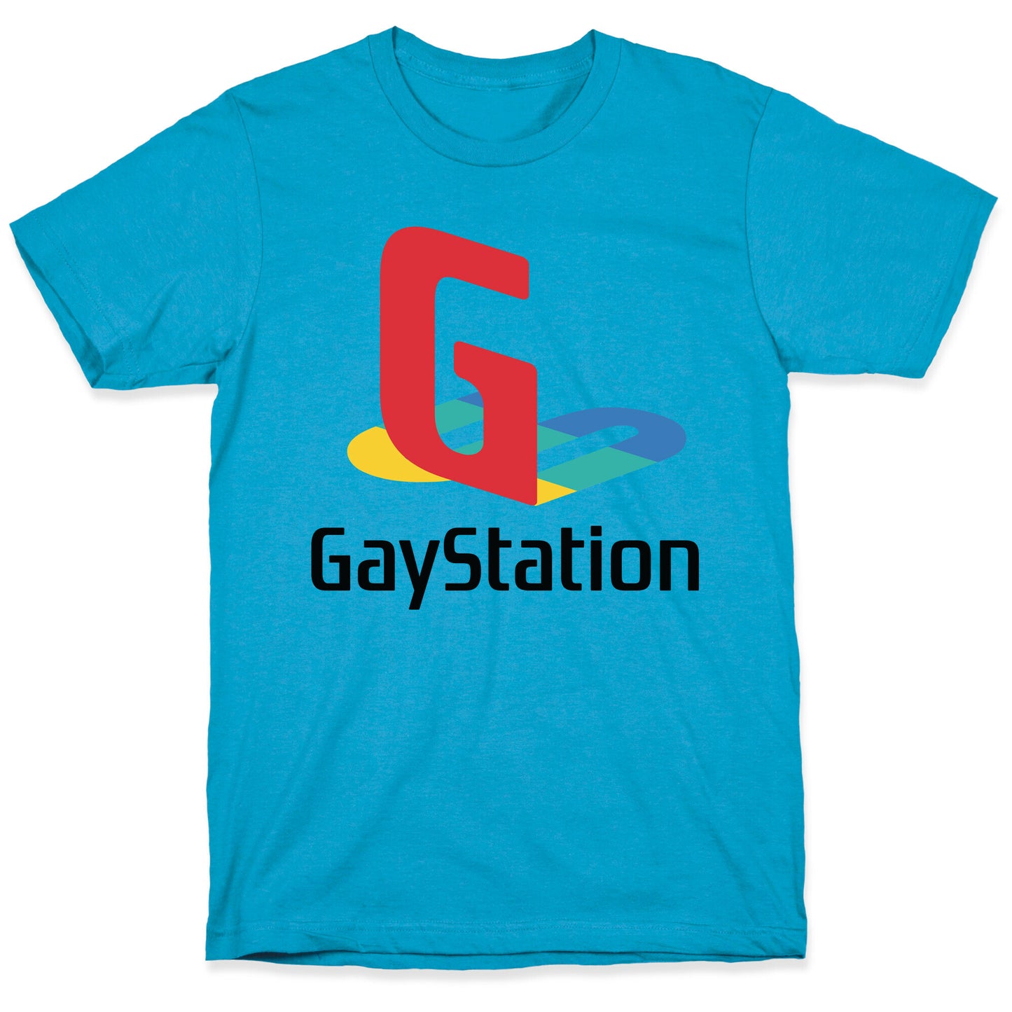 Gay Station Unisex Triblend Tee