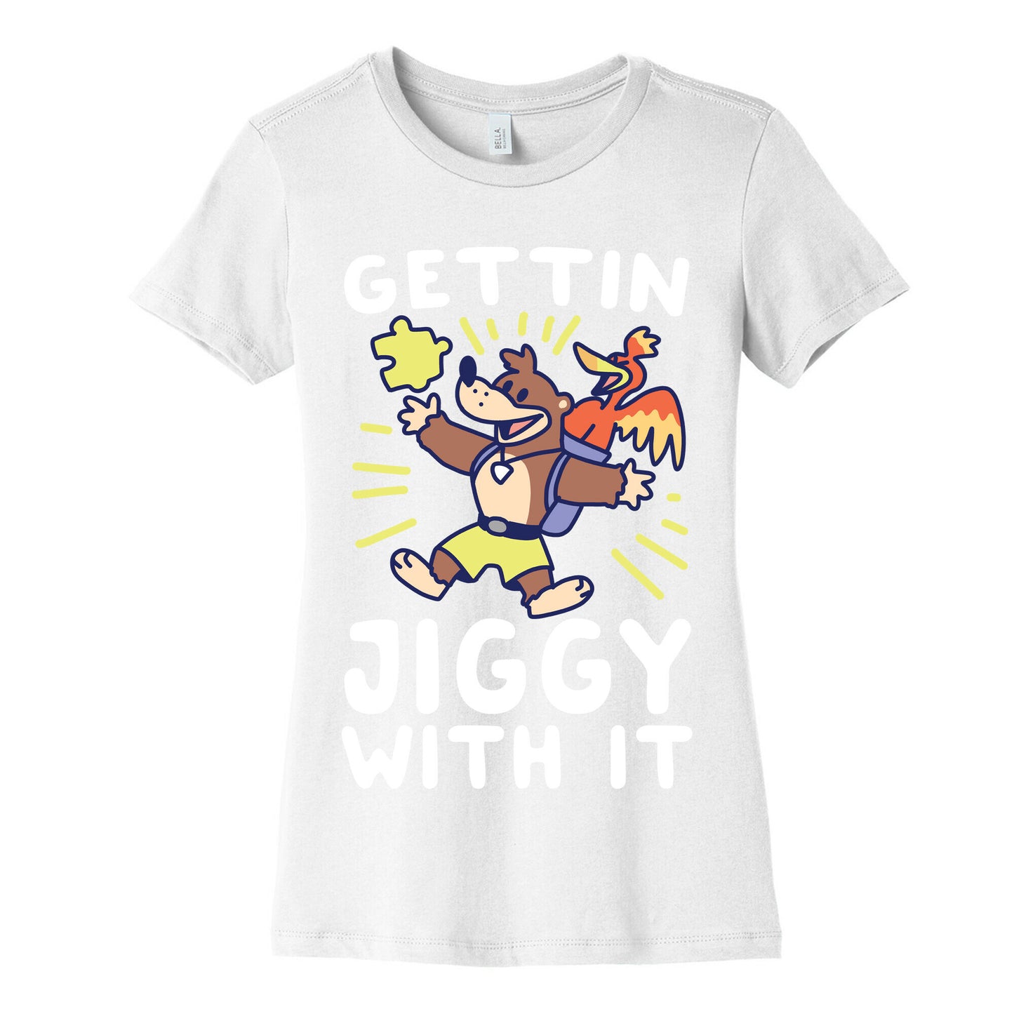Gettin Jiggy With It Women's Cotton Tee