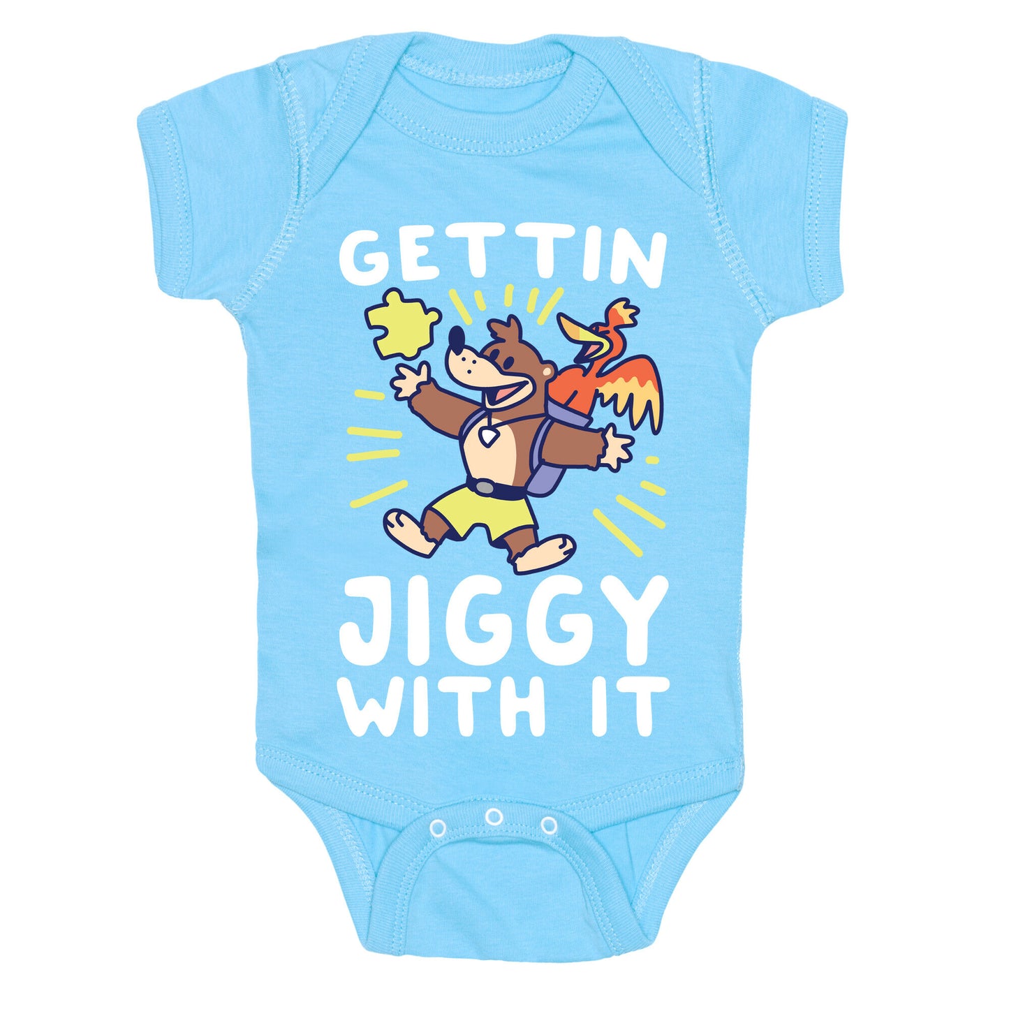 Gettin Jiggy With It Baby One Piece
