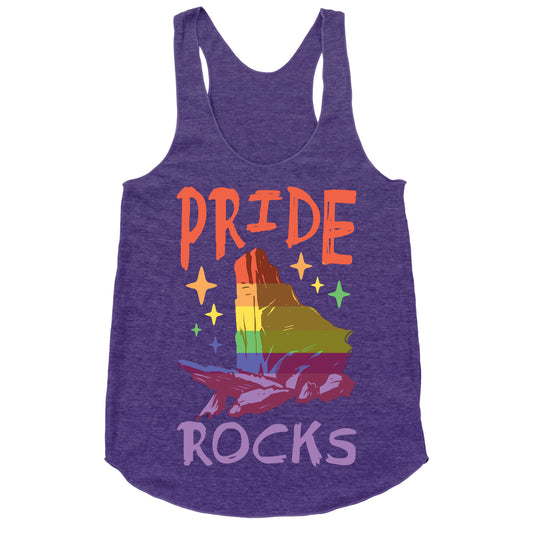 Pride Rocks Racerback Tank