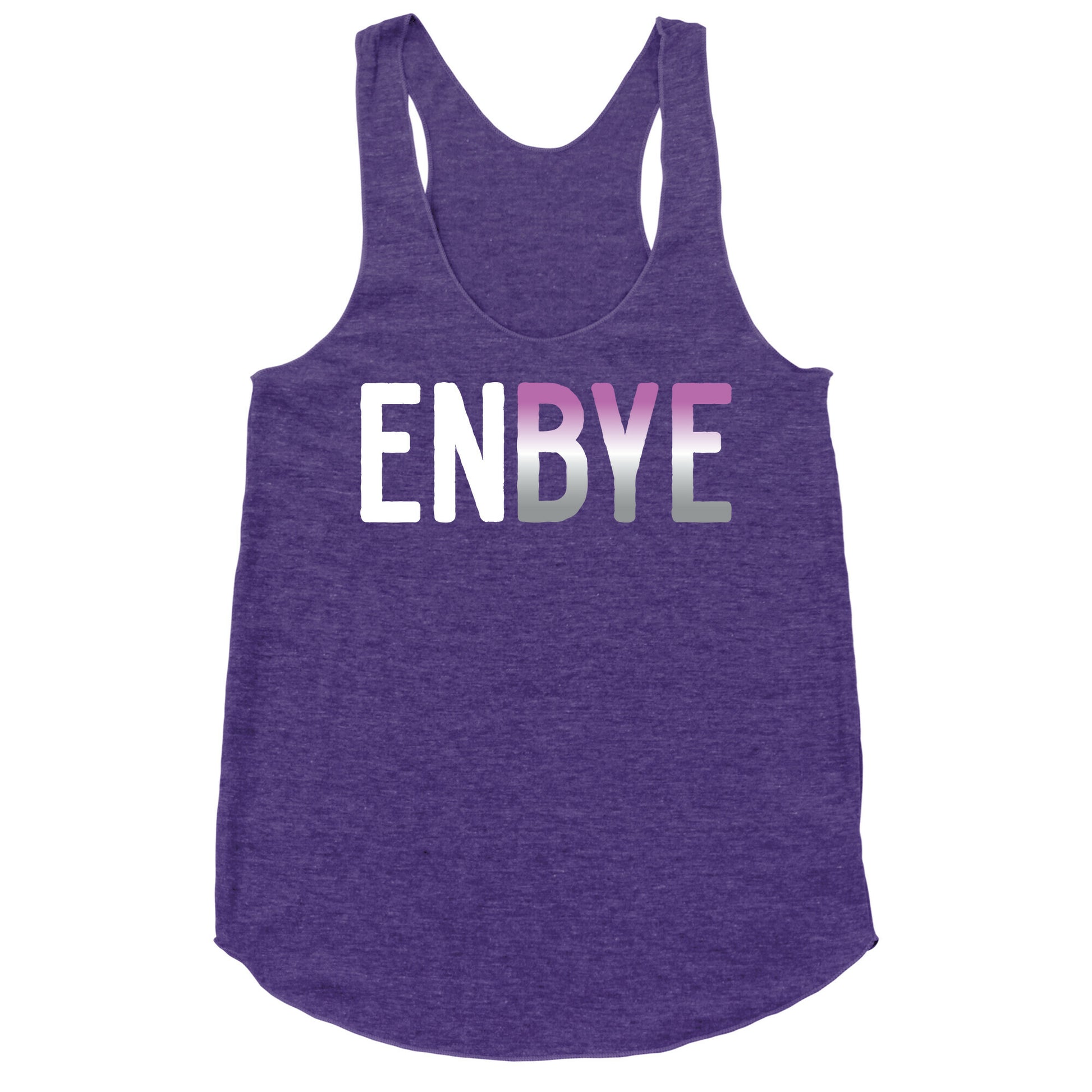 Enbye Asexual Non-binary Racerback Tank