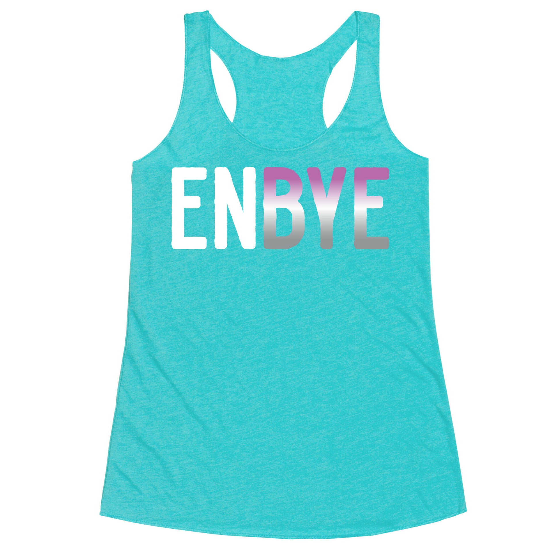 Enbye Asexual Non-binary Racerback Tank