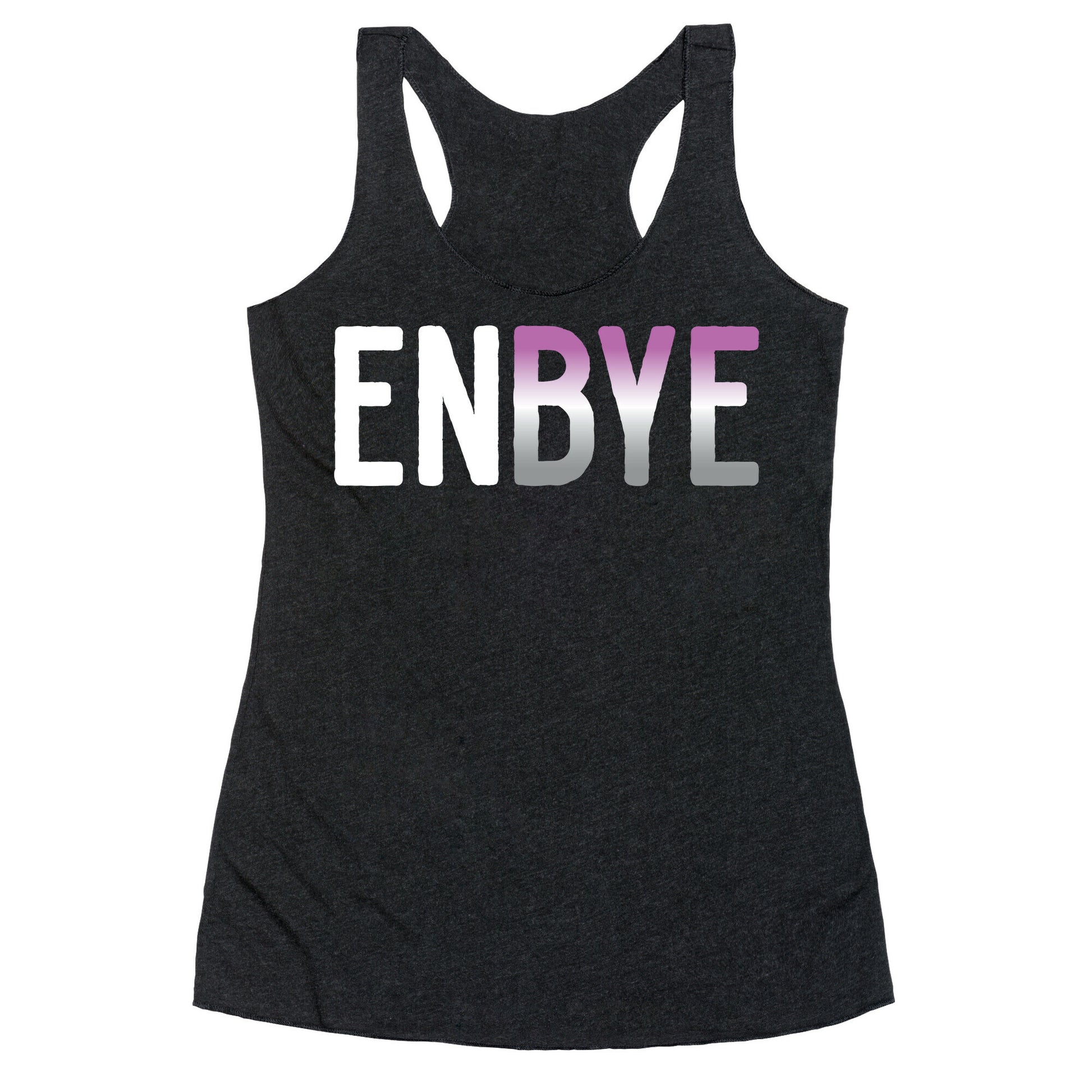 Enbye Asexual Non-binary Racerback Tank