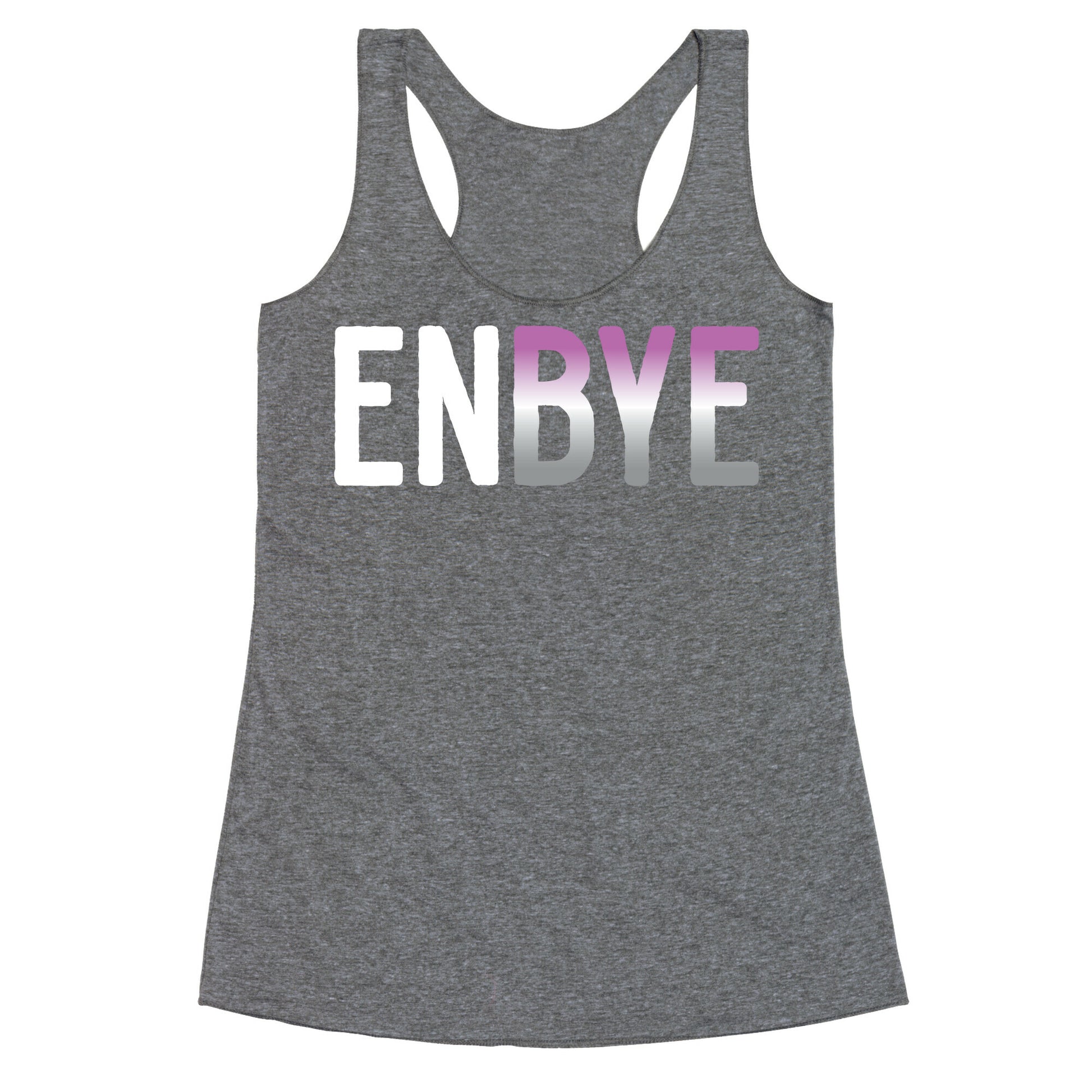 Enbye Asexual Non-binary Racerback Tank