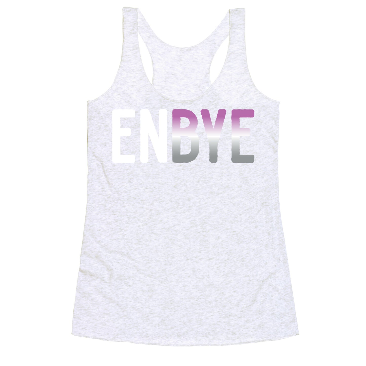Enbye Asexual Non-binary Racerback Tank
