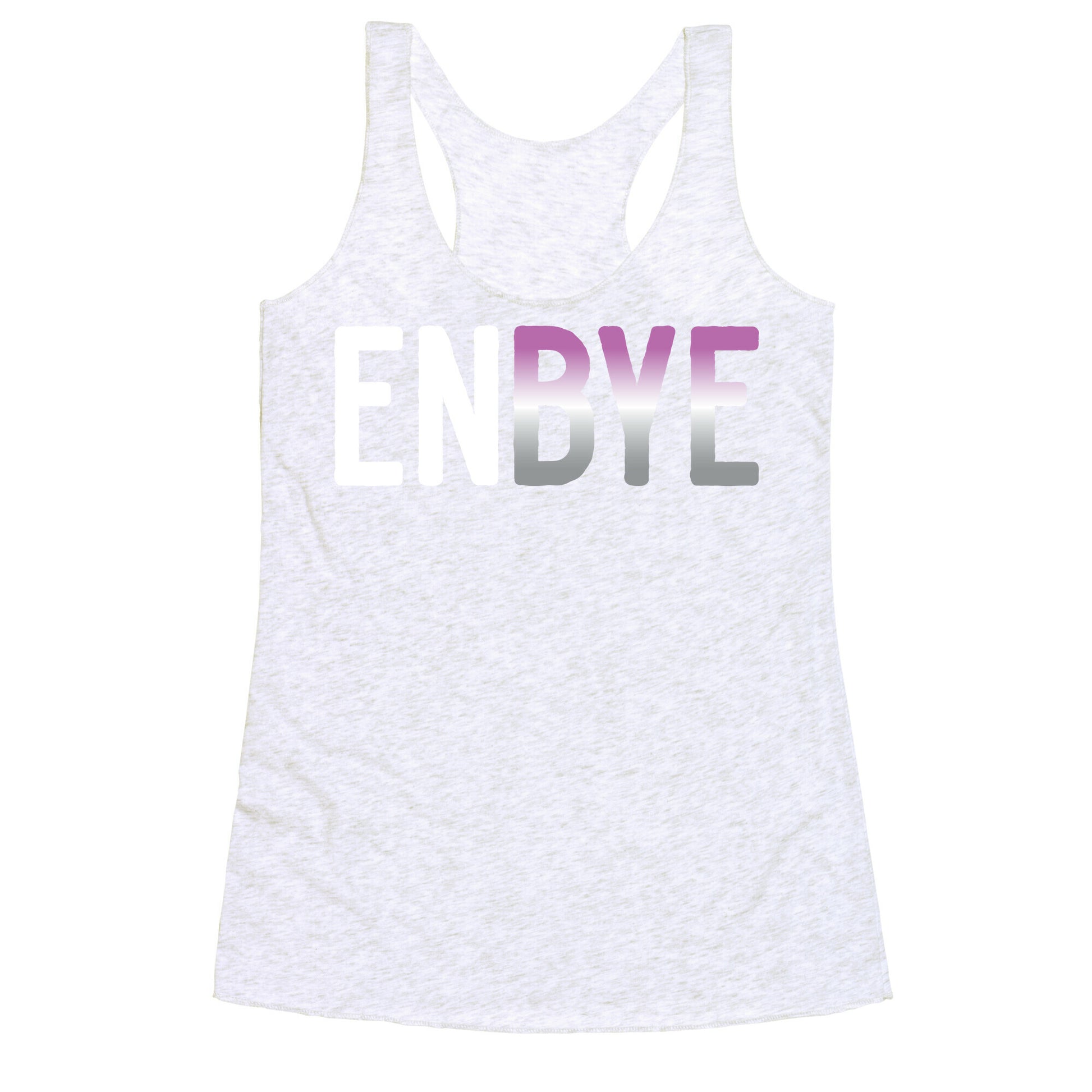 Enbye Asexual Non-binary Racerback Tank