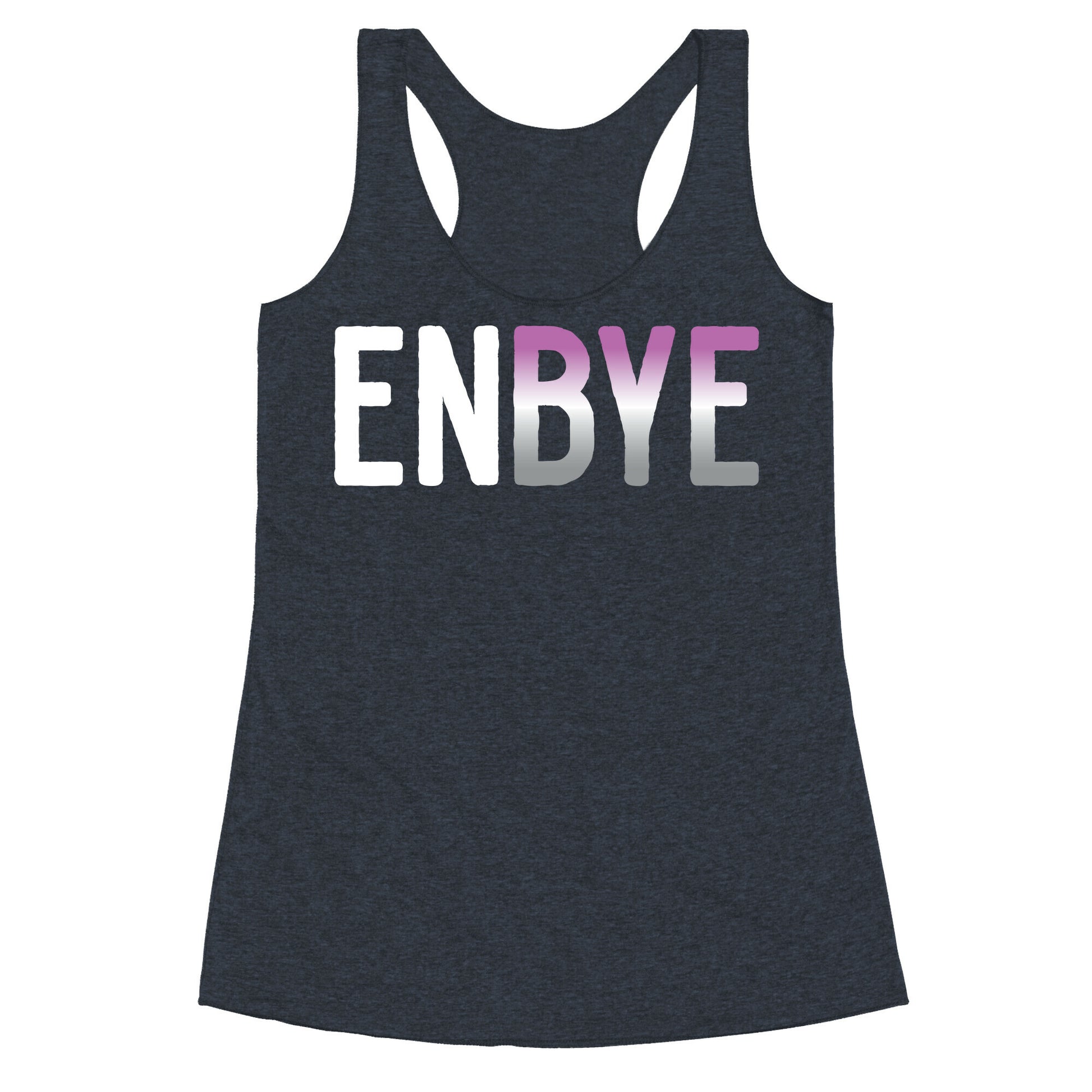 Enbye Asexual Non-binary Racerback Tank
