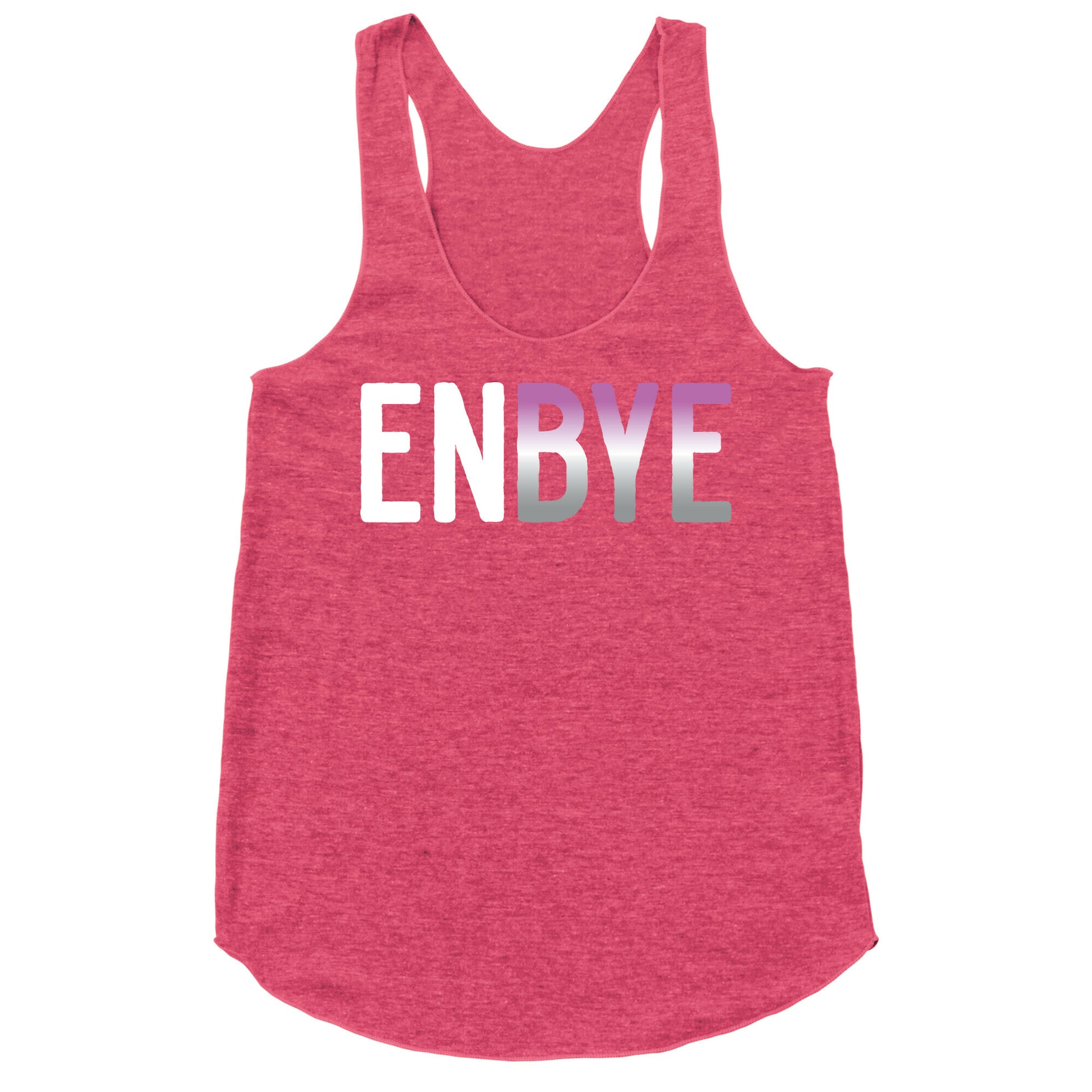 Enbye Asexual Non-binary Racerback Tank