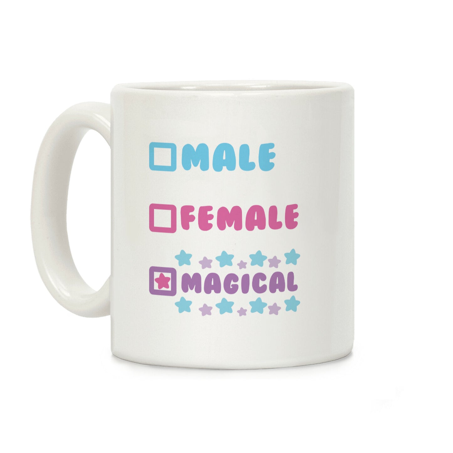 Magical Gender Checklist Coffee Mug