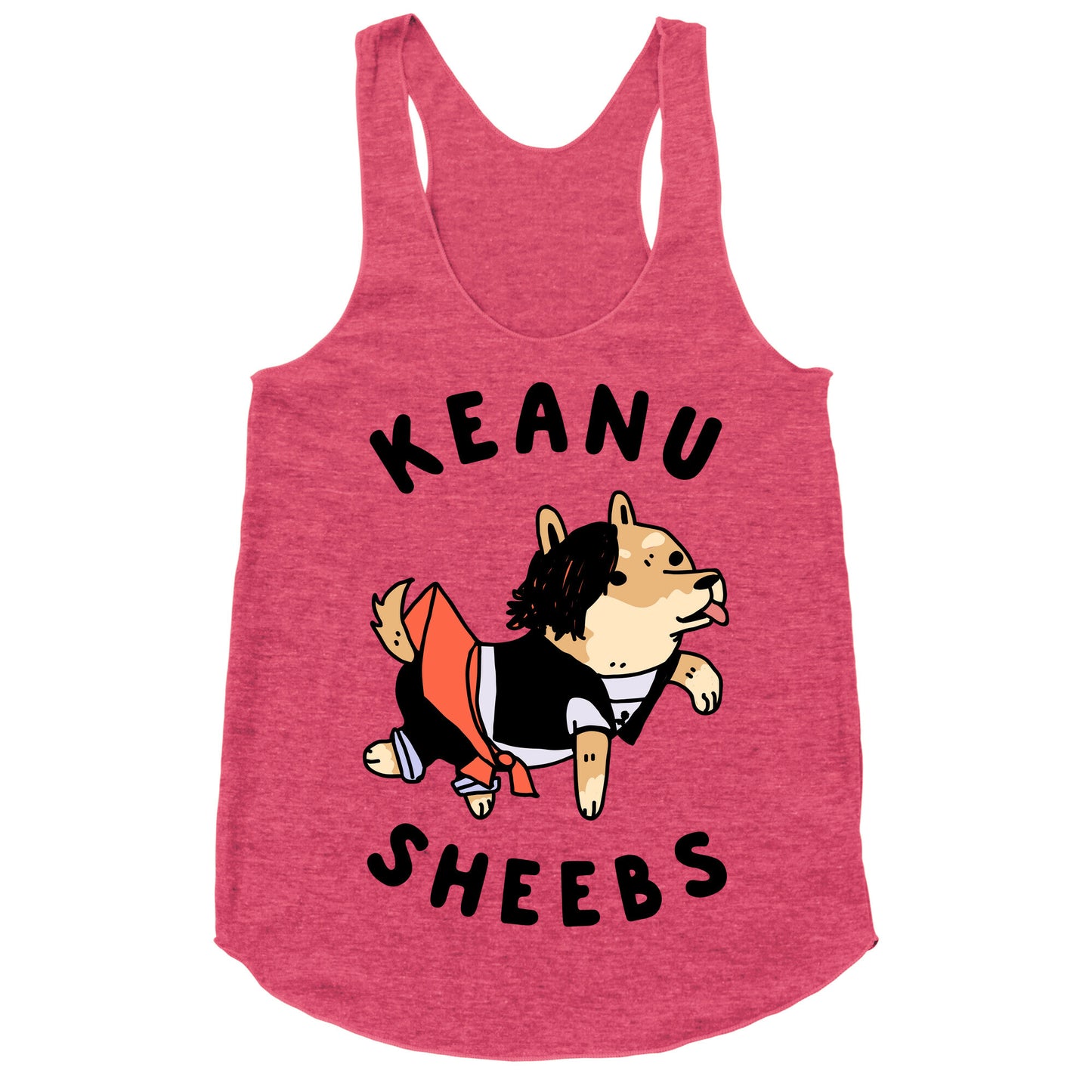 Keanu Sheebs Racerback Tank