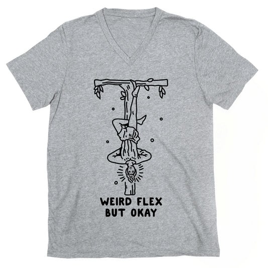 Weird Flex But Okay Tarot Hanged Man V-Neck